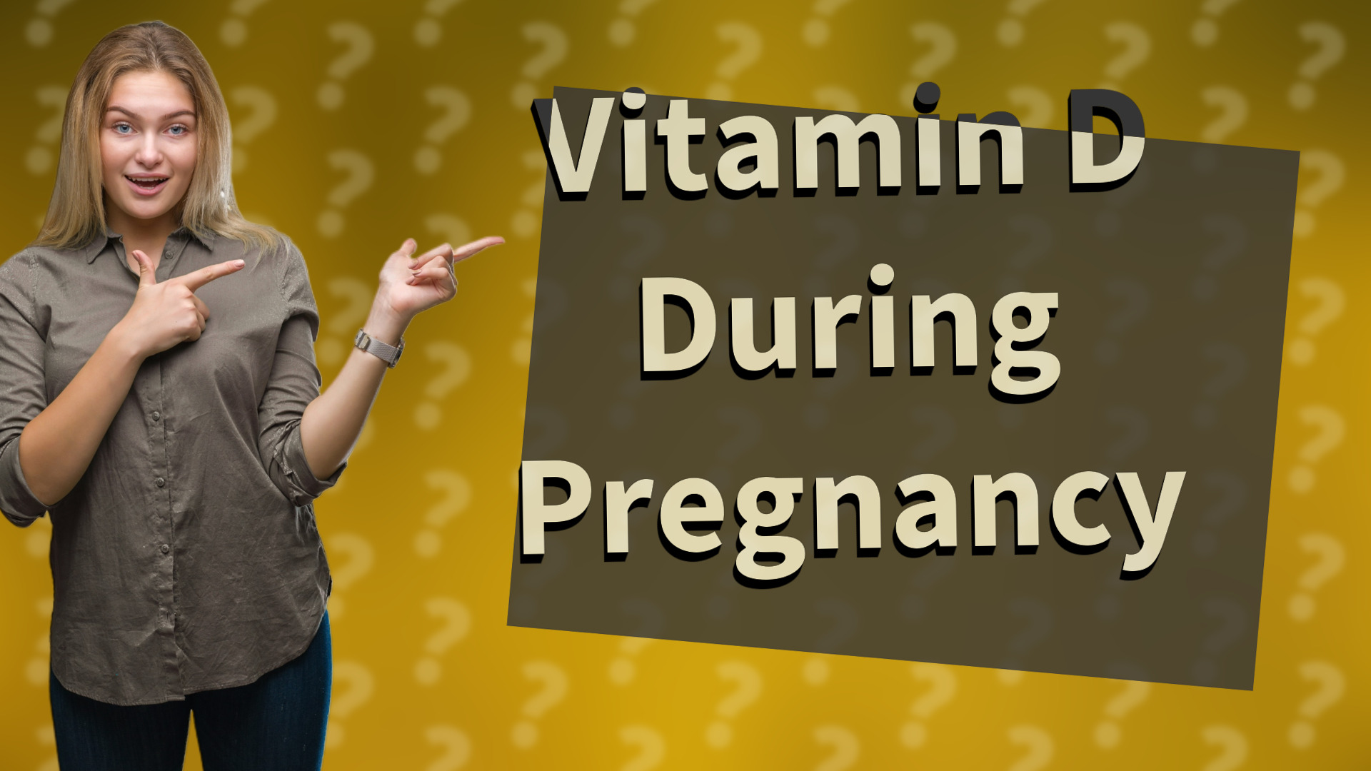 Vitamin D During Pregnancy