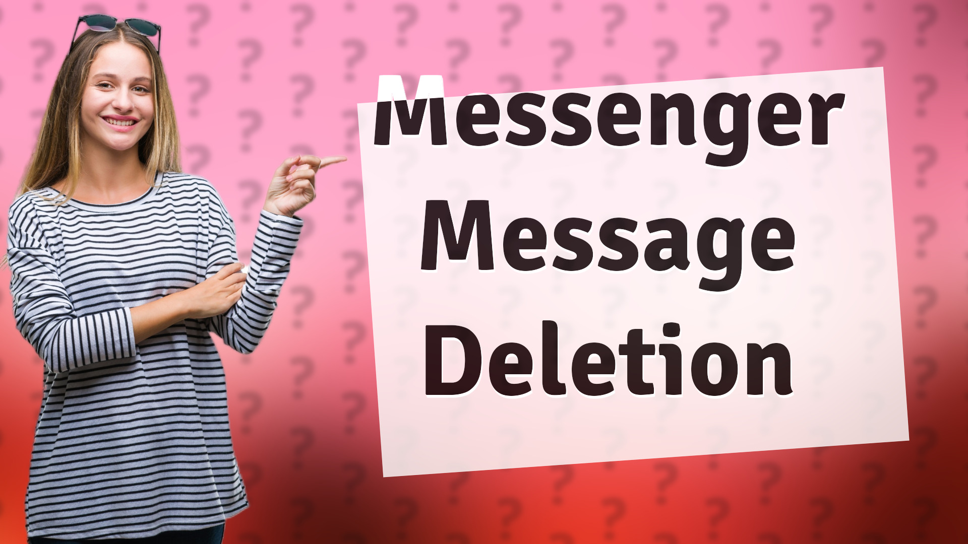 Messenger Message Deletion