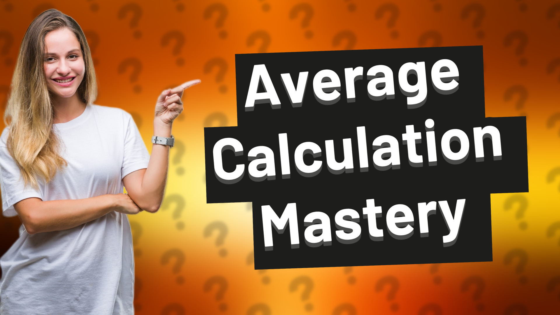 Average Calculation Mastery