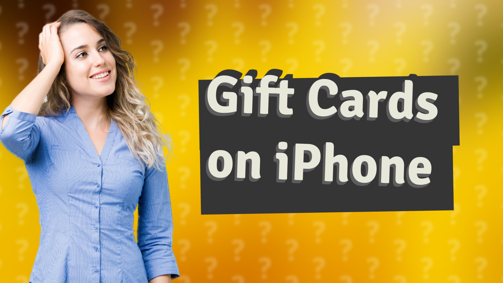 Gift Cards on iPhone