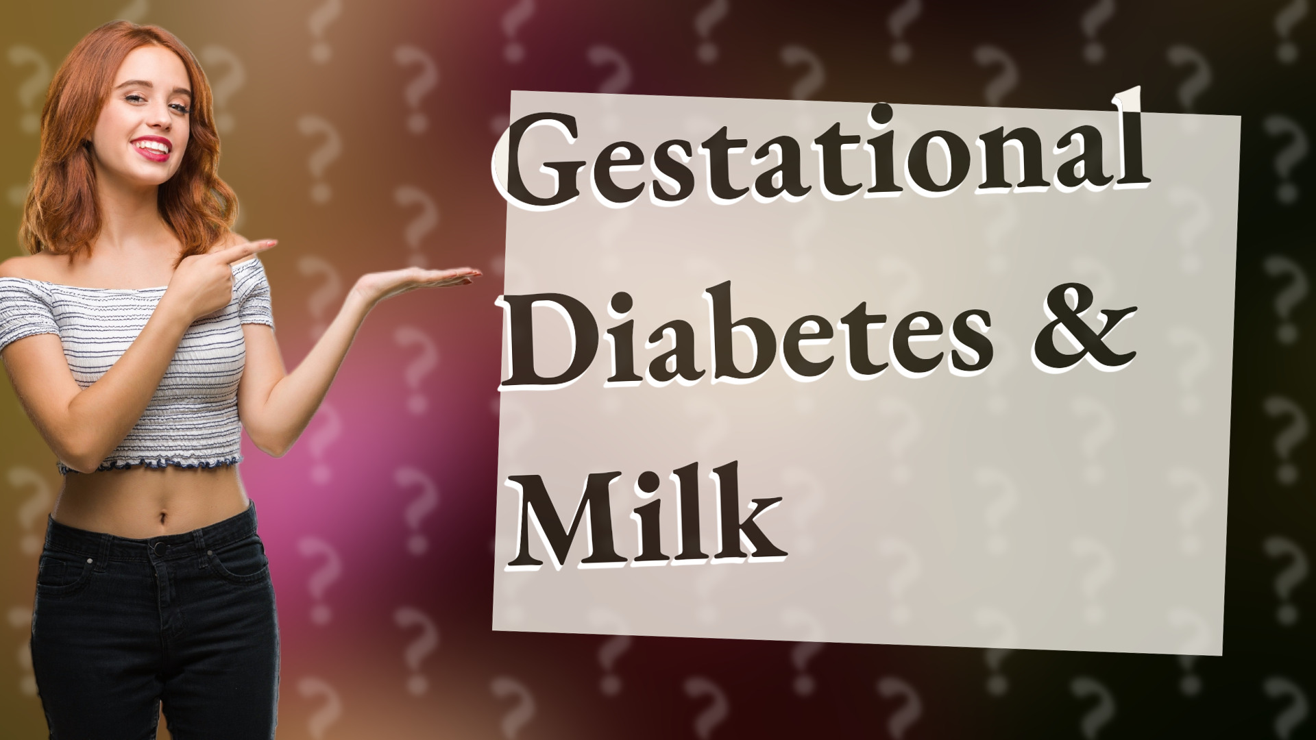 Gestational Diabetes & Milk