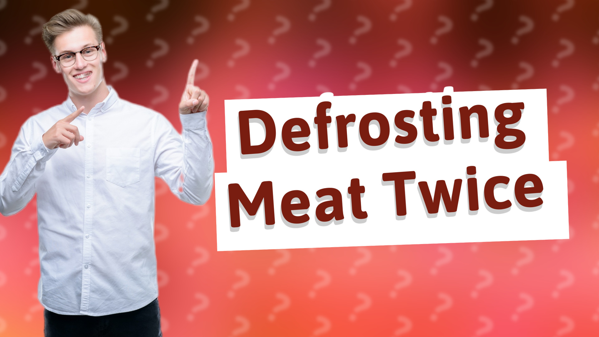 Defrosting Meat Twice
