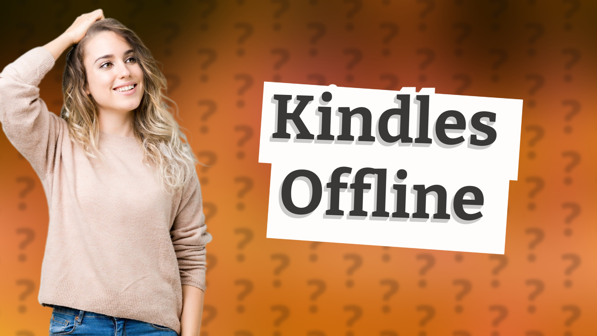 Kindles Offline