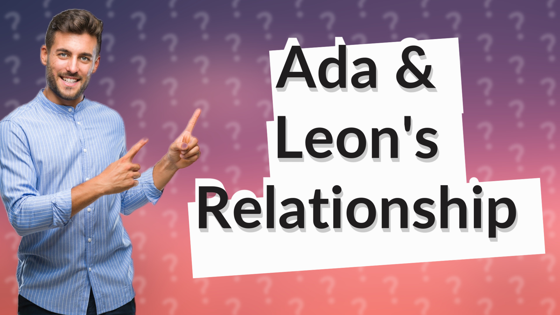 Ada & Leon's Relationship