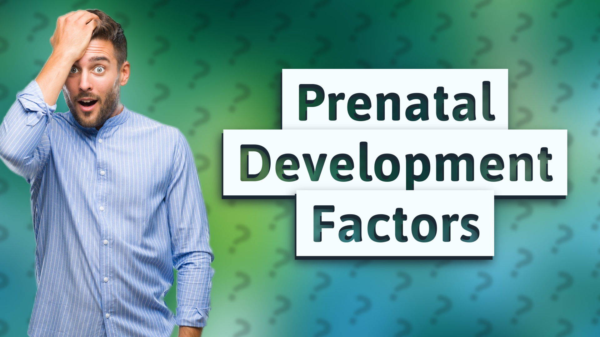 Prenatal Development Factors