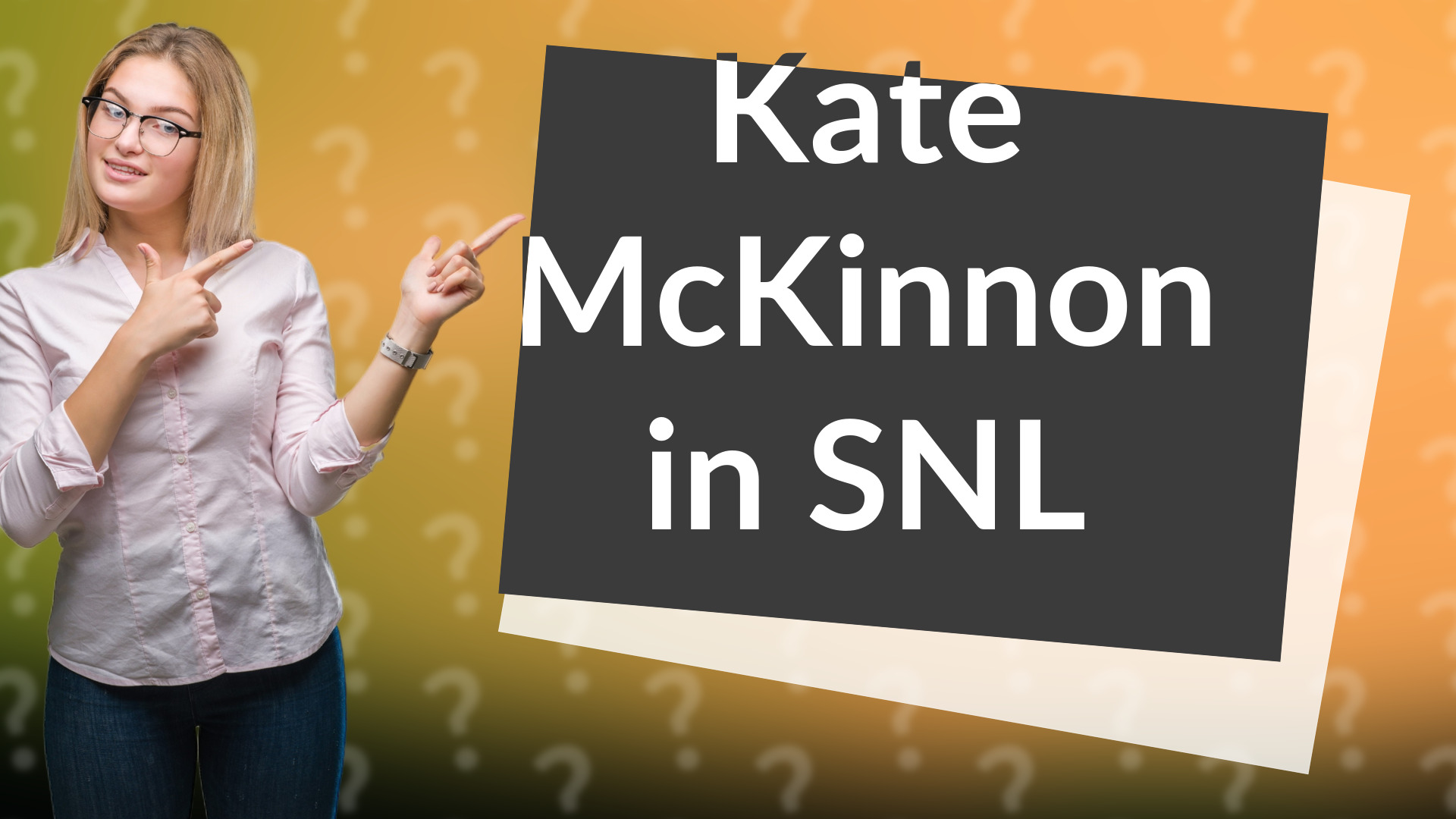 Kate McKinnon in SNL