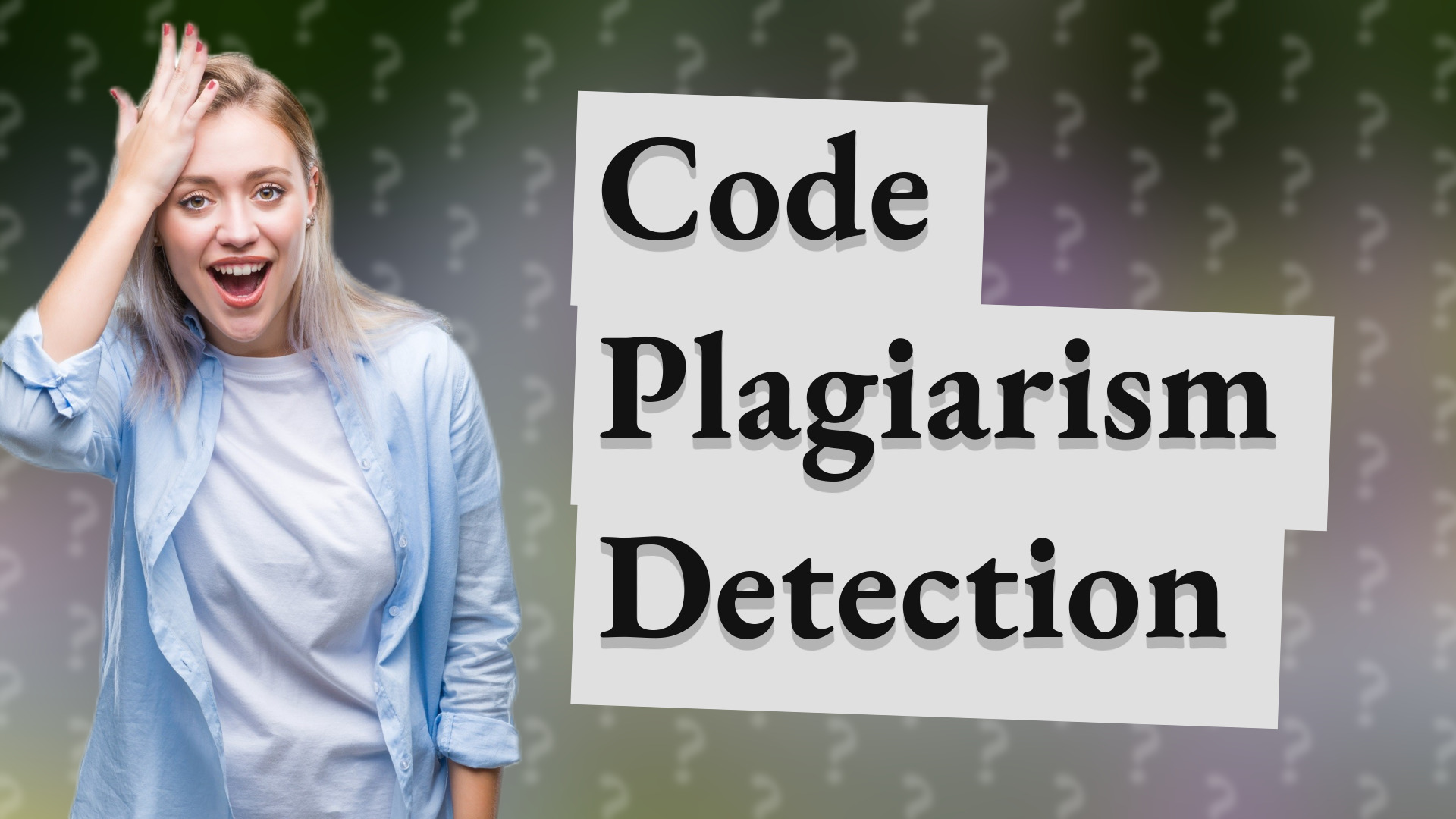 Code Plagiarism Detection