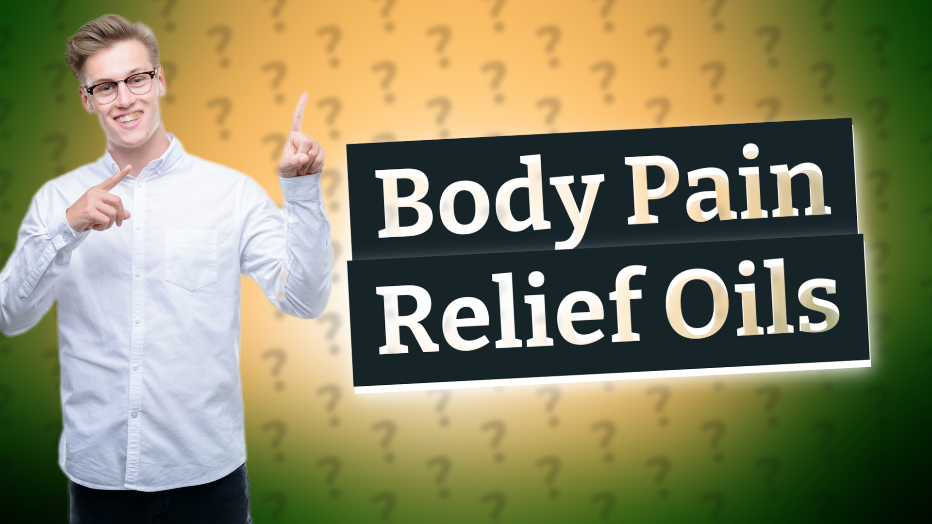 Body Pain Relief Oils