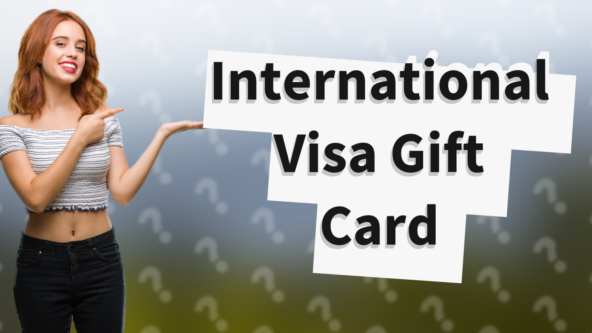 International Visa Gift Card