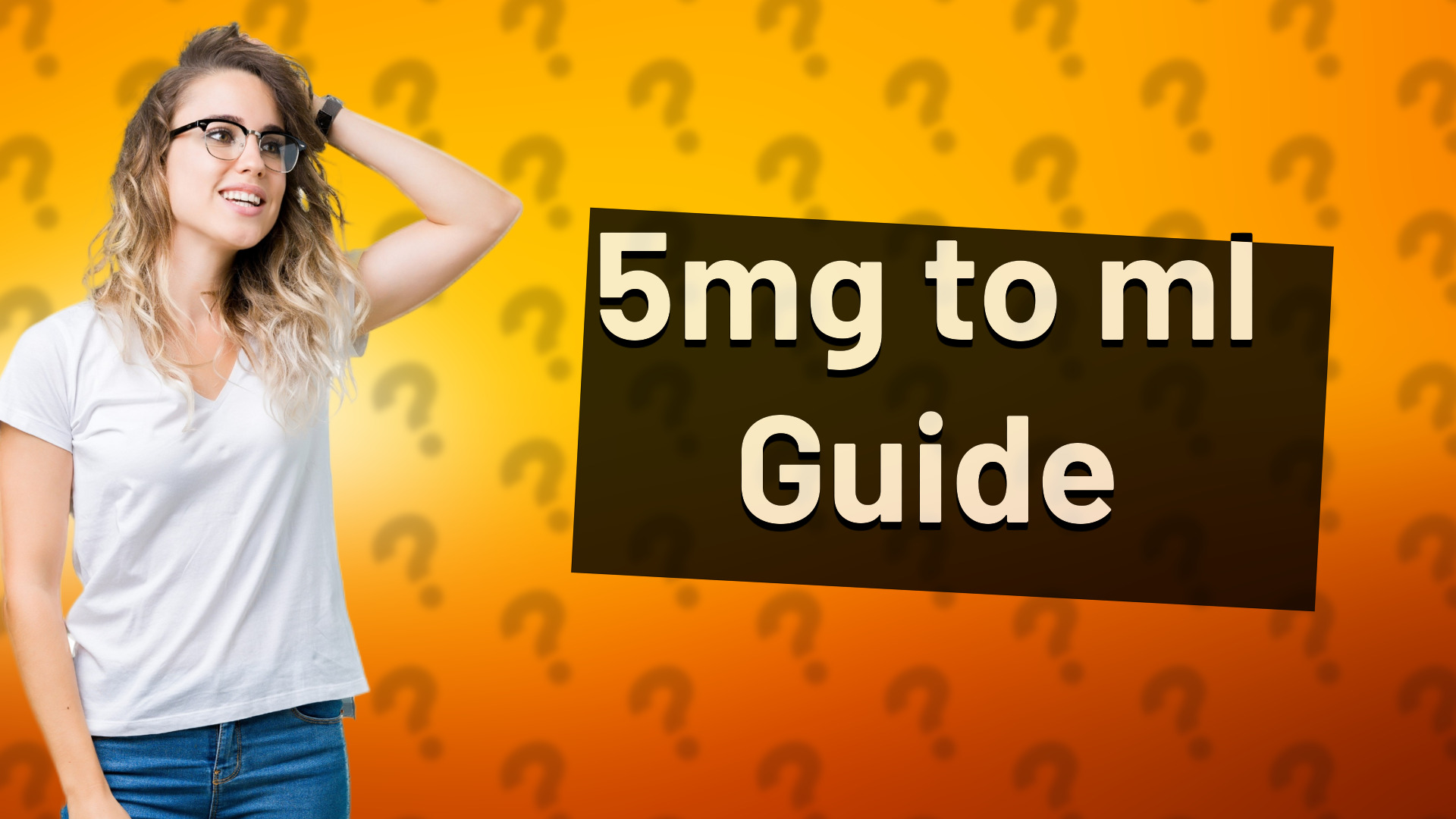 5mg to ml Guide