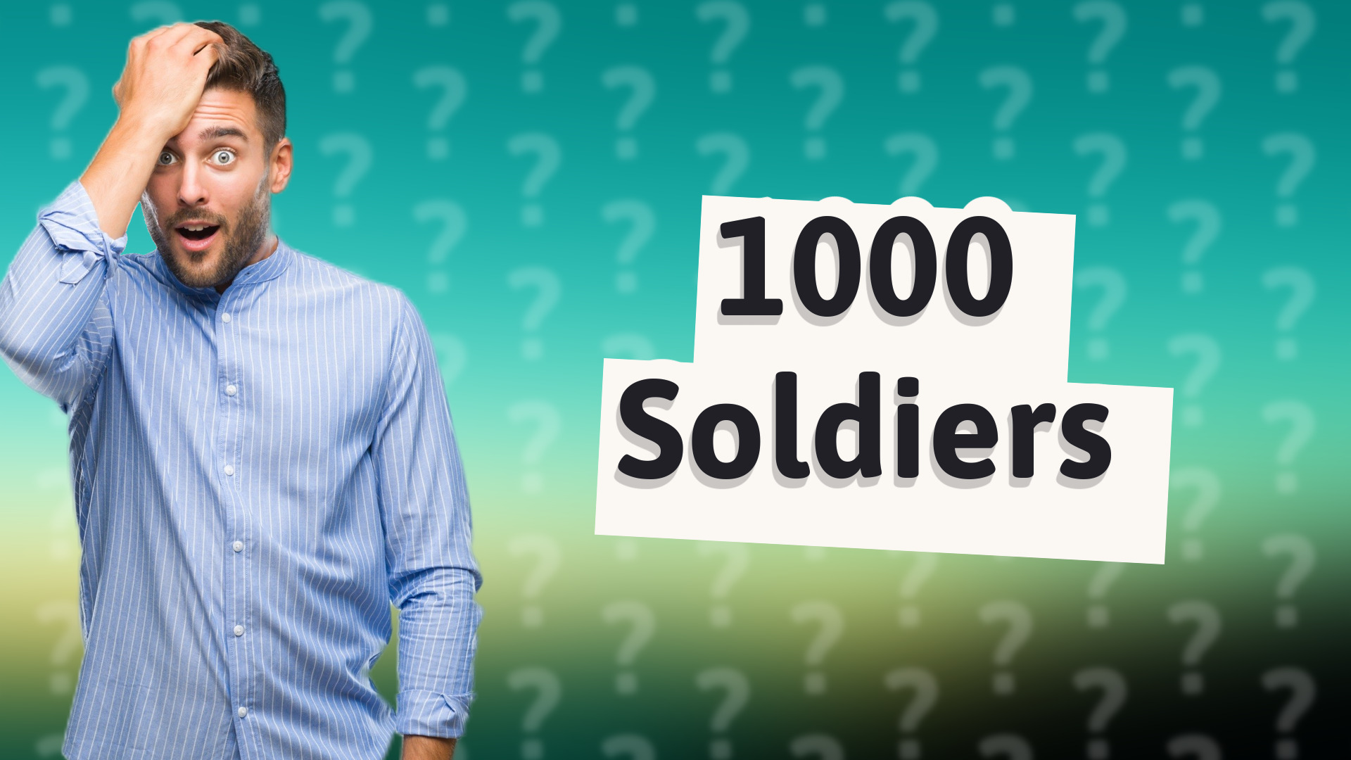1000 Soldiers