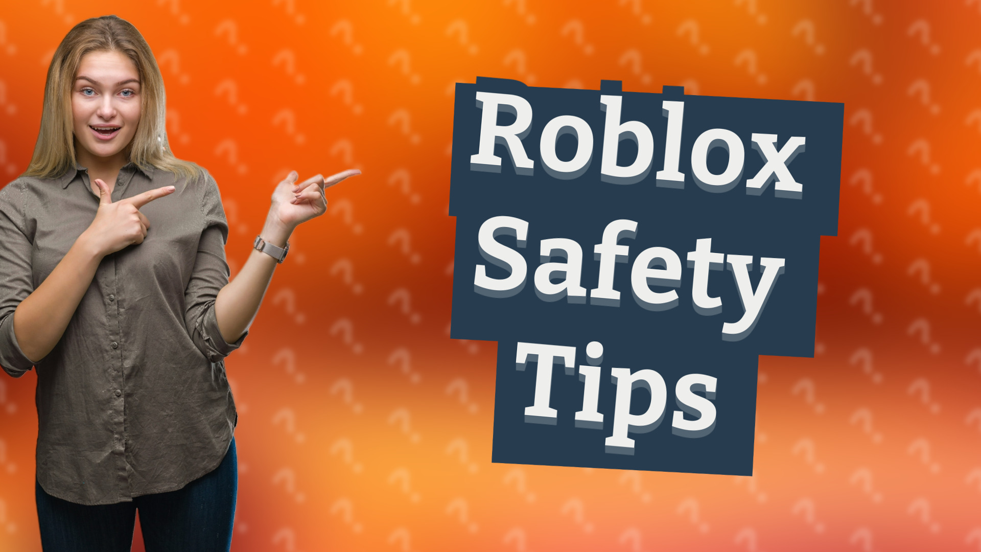 Roblox Safety Tips