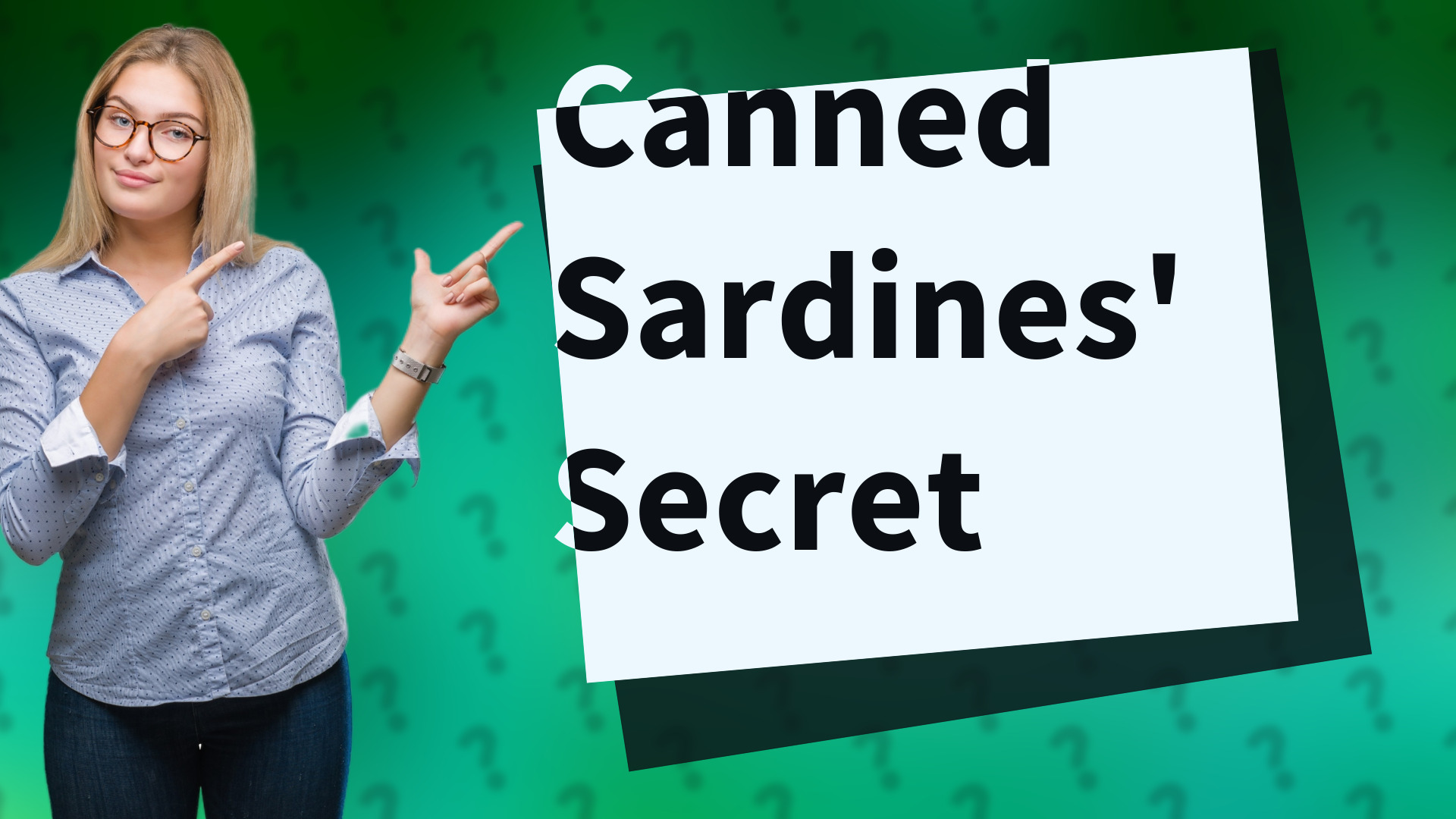 Canned Sardines' Secret