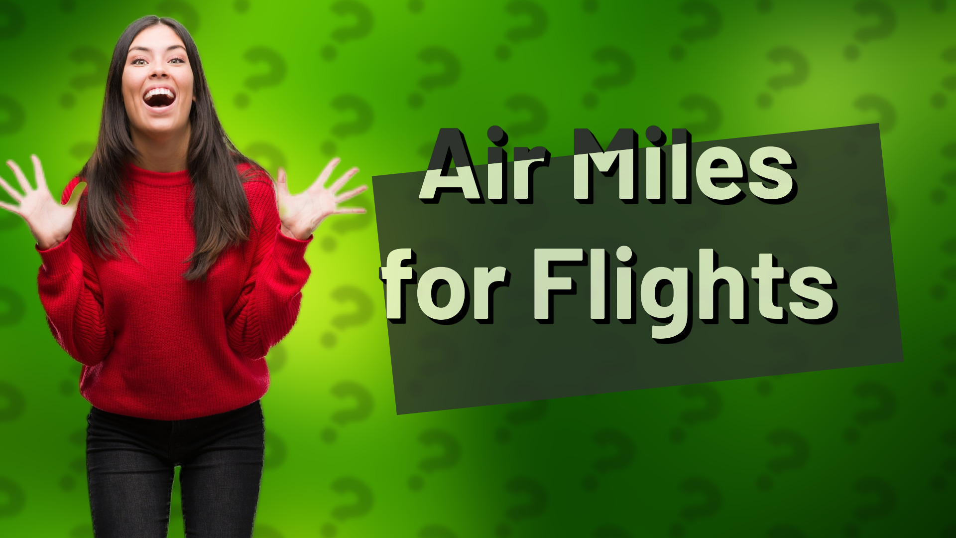 Air Miles for Flights