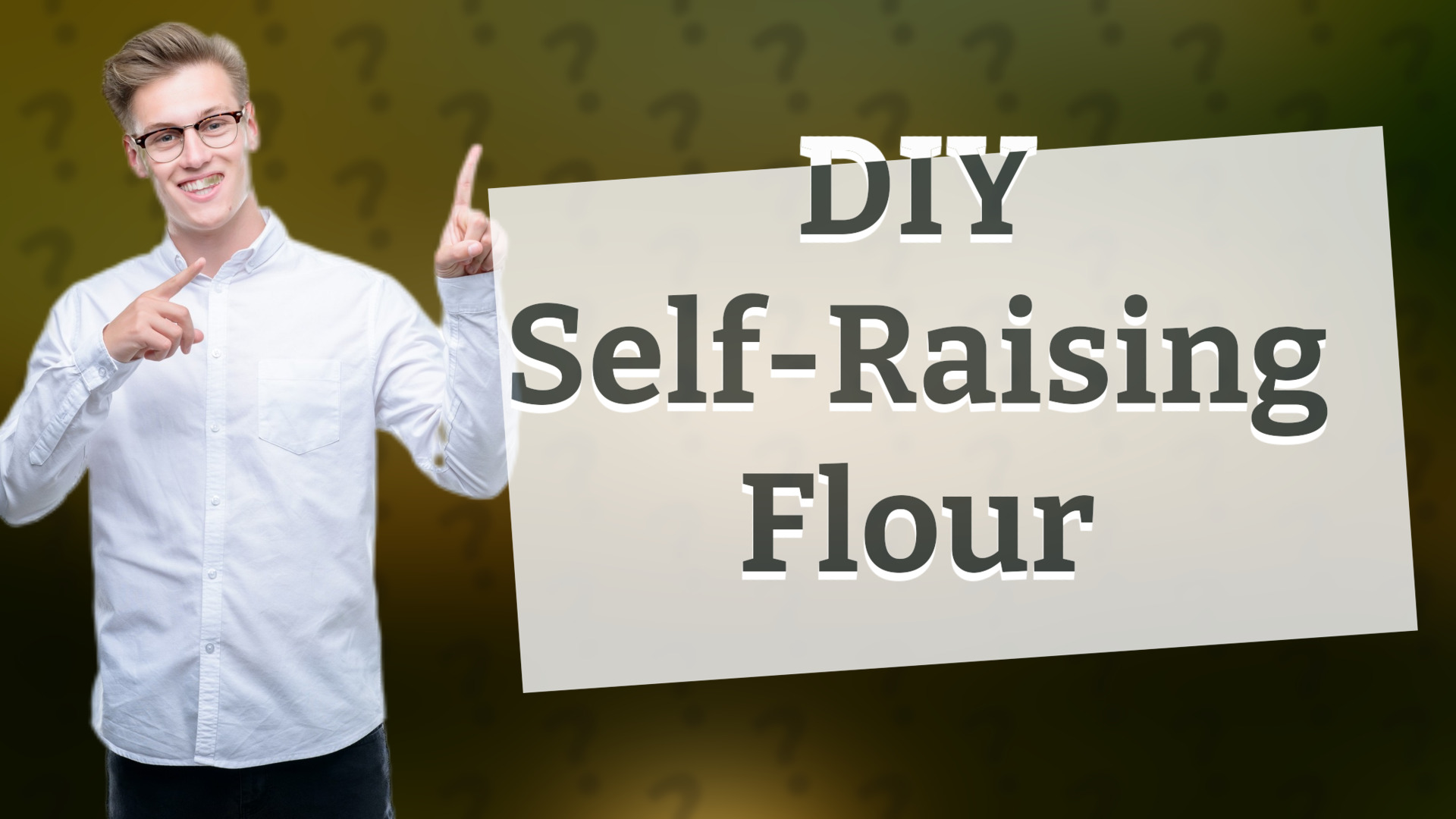 DIY Self-Raising Flour