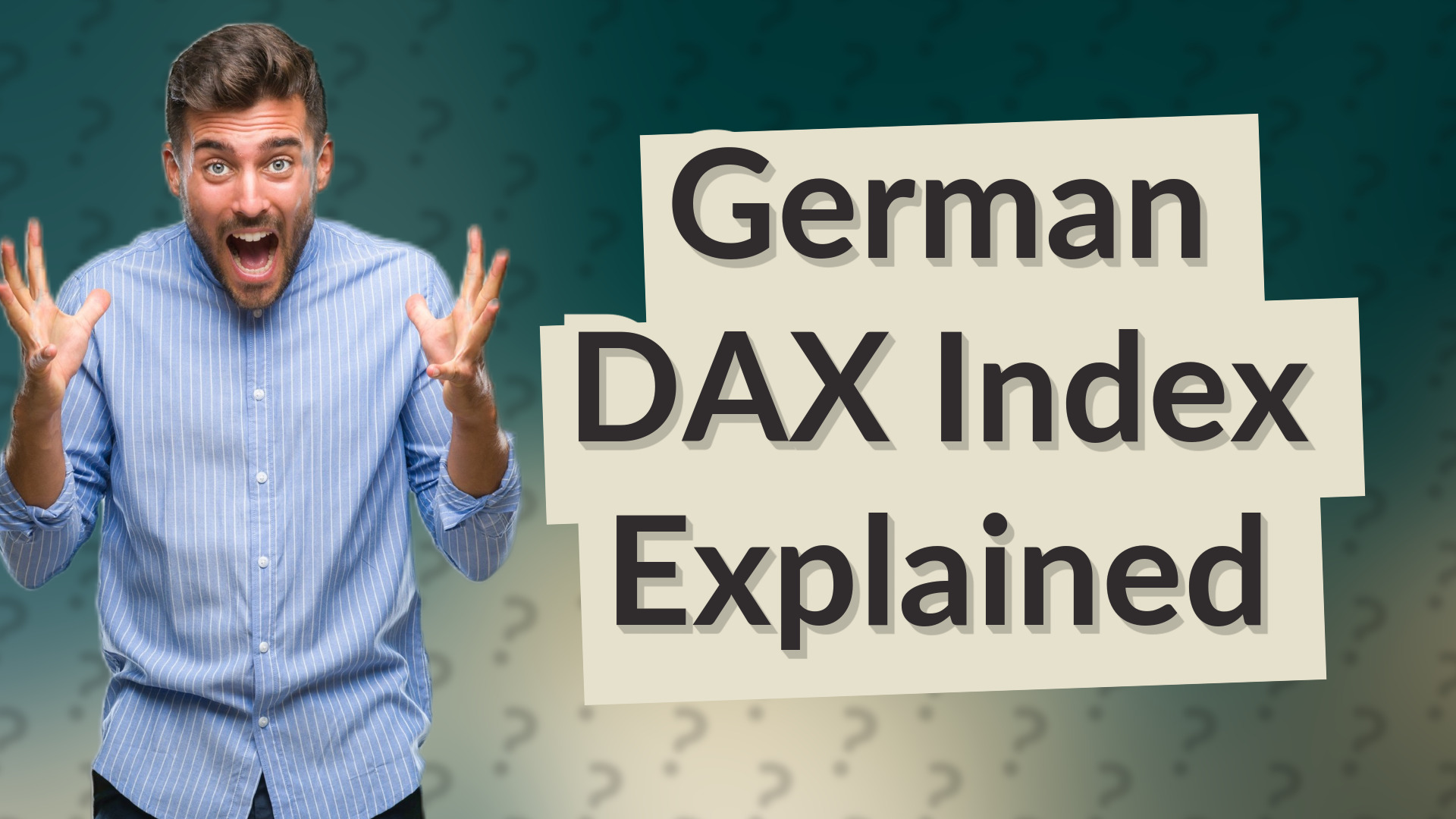 German DAX Index Explained