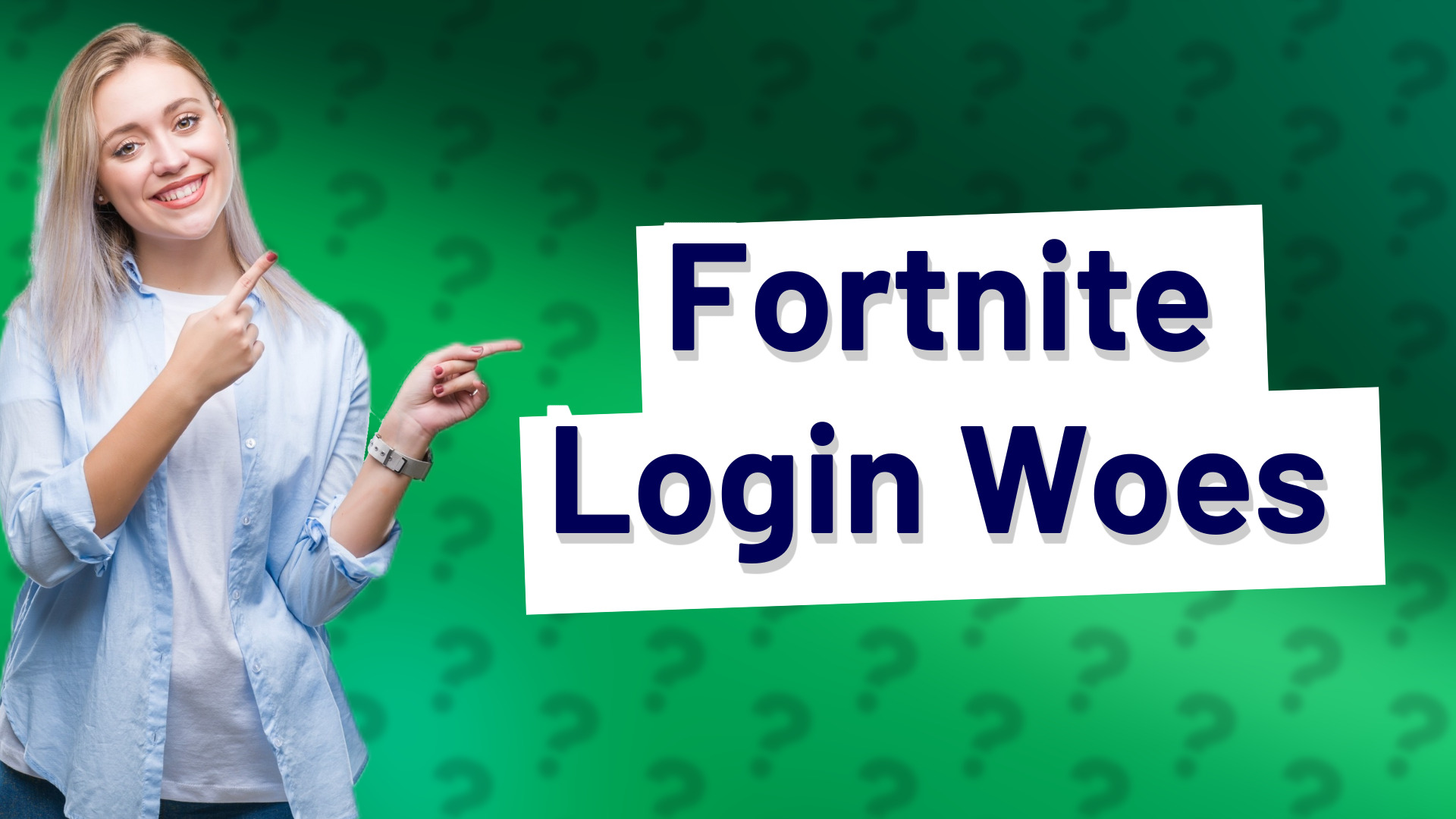 Fortnite Login Woes