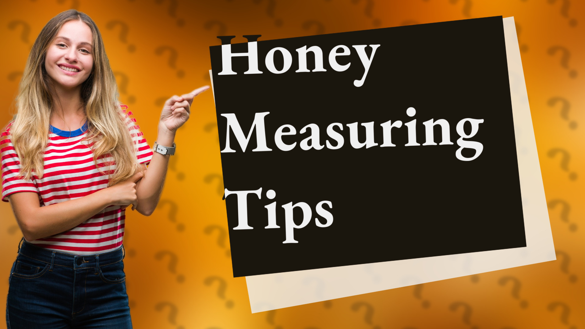Honey Measuring Tips