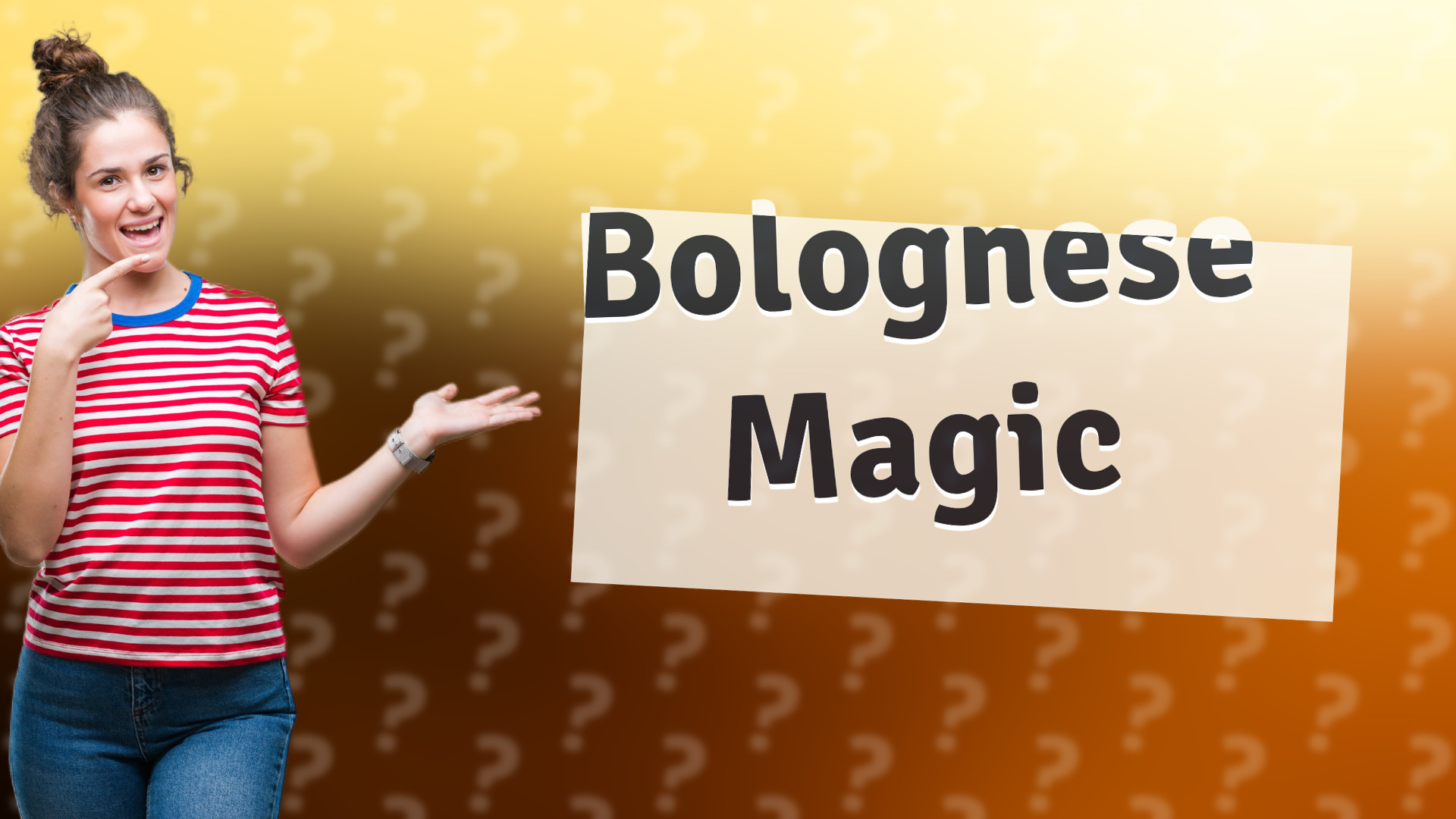 Bolognese Magic