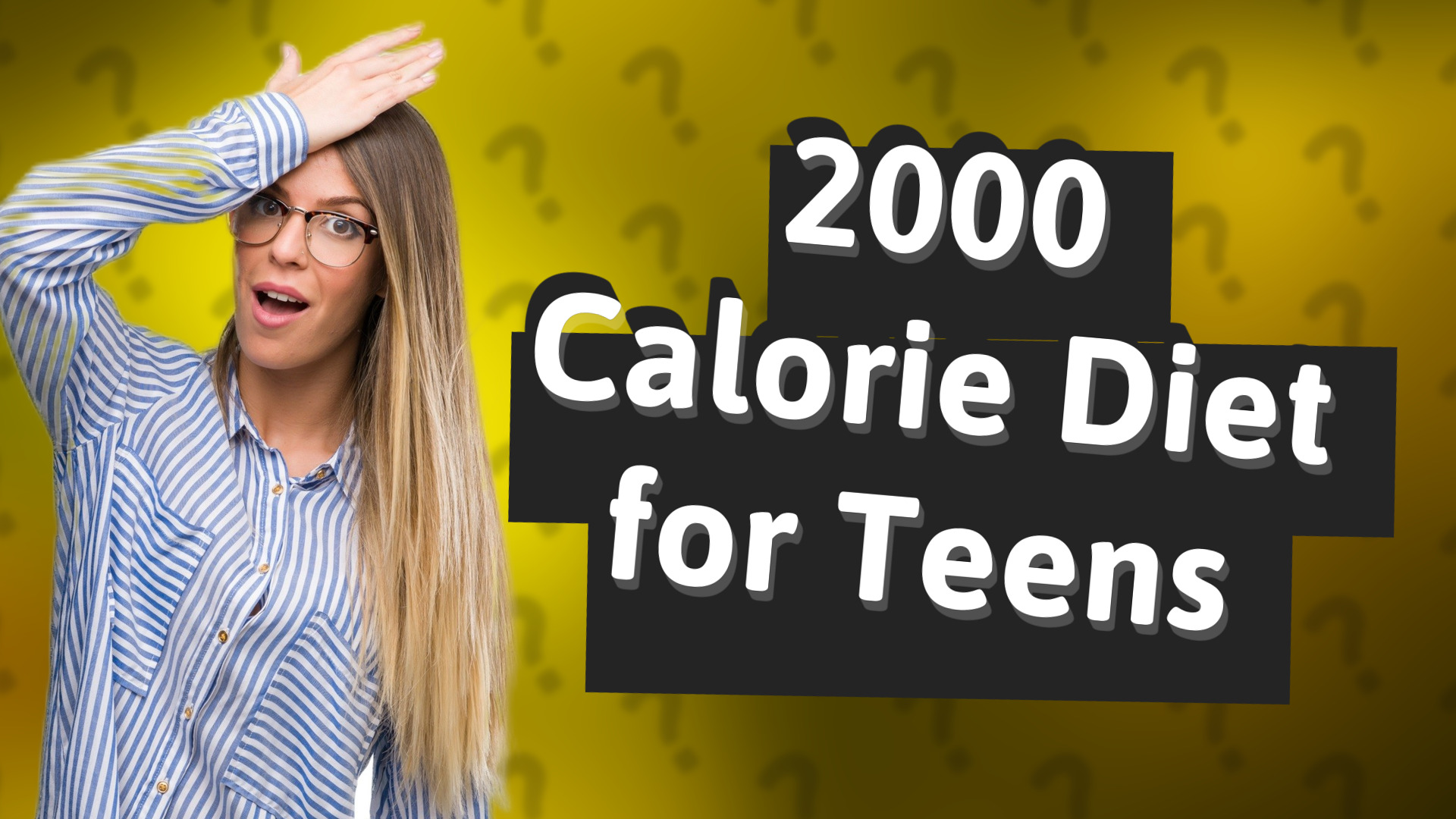 2000 Calorie Diet for Teens