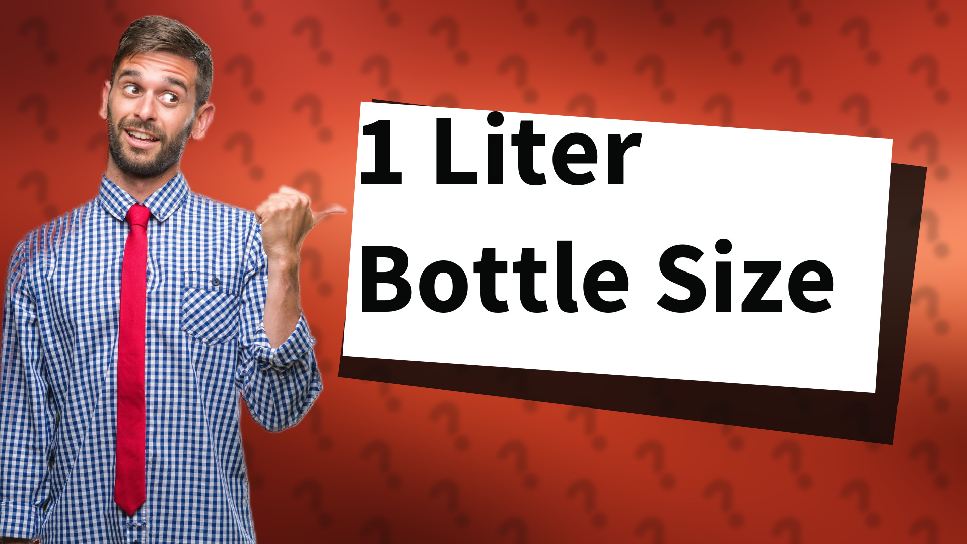 1 Liter Bottle Size