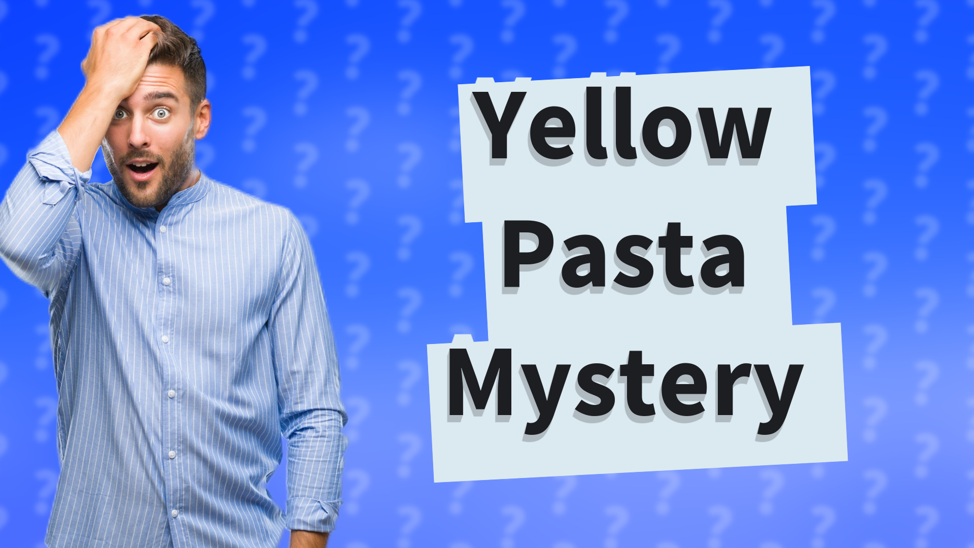 Yellow Pasta Mystery