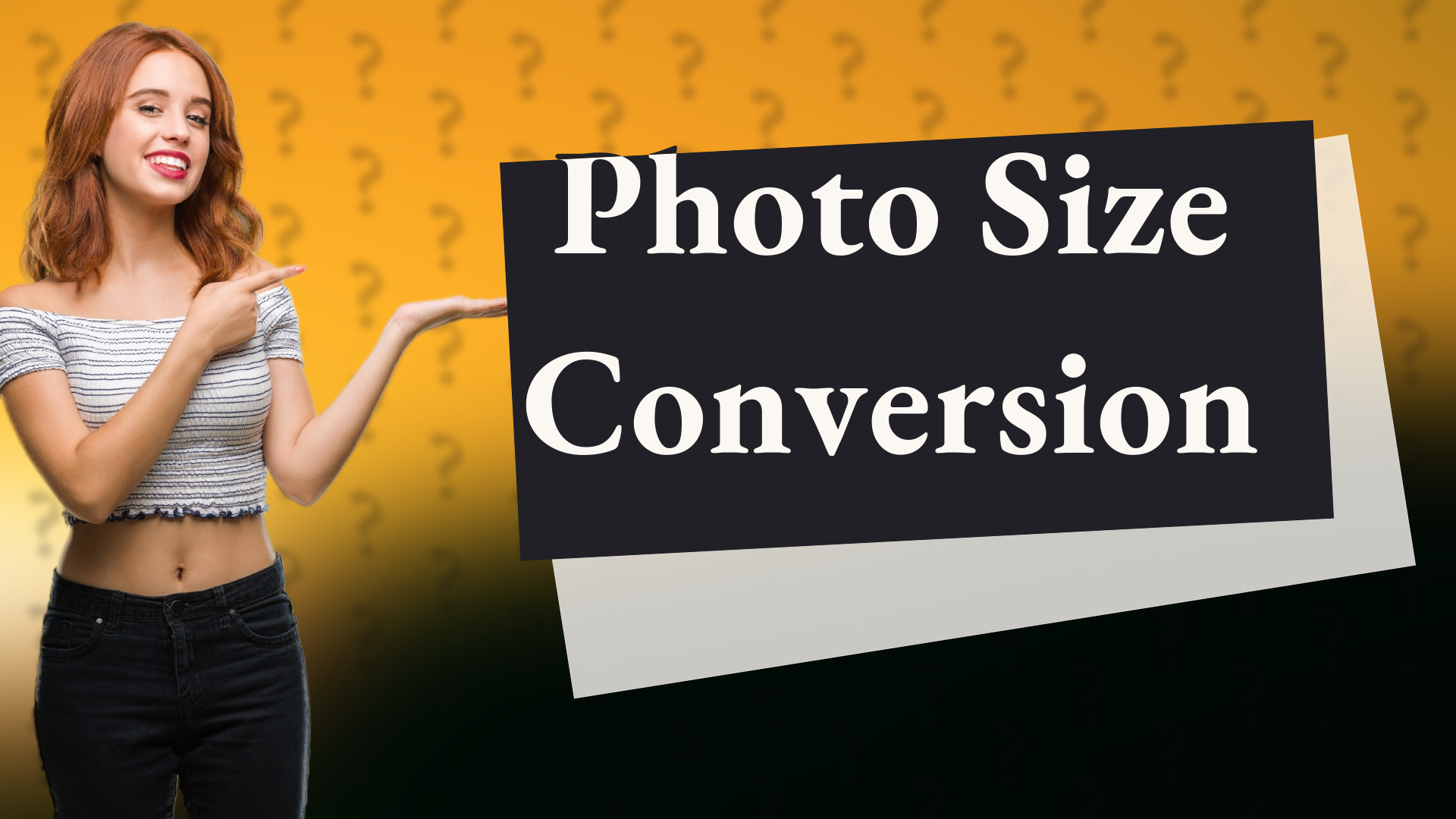 Photo Size Conversion