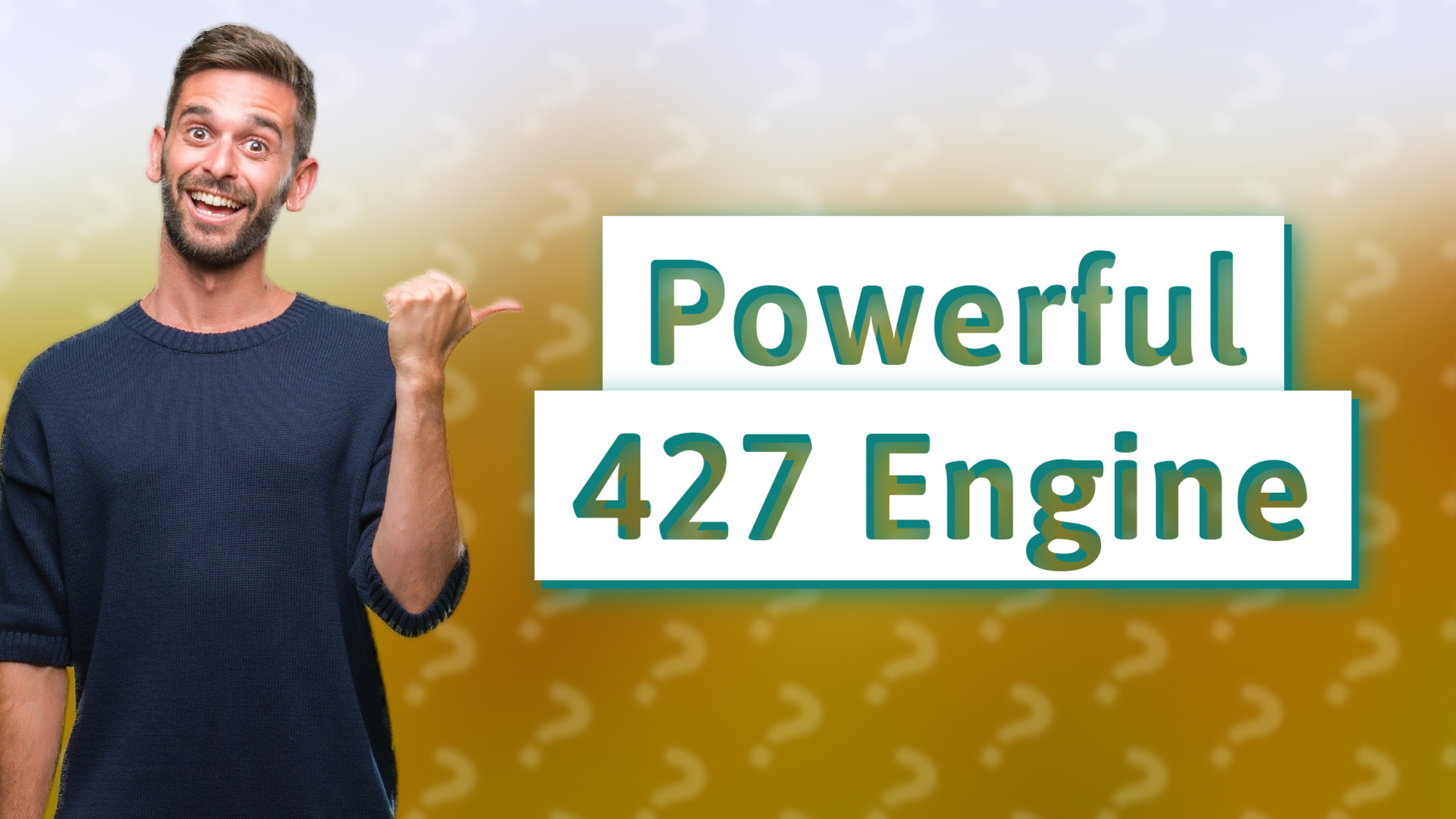 Powerful 427 Engine