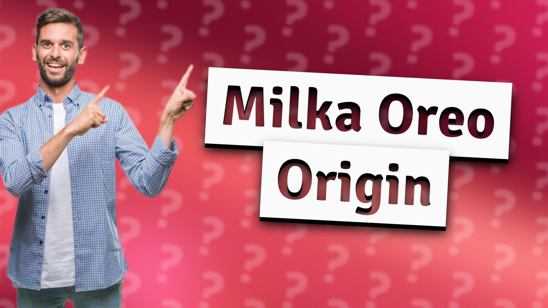 Milka Oreo Origin