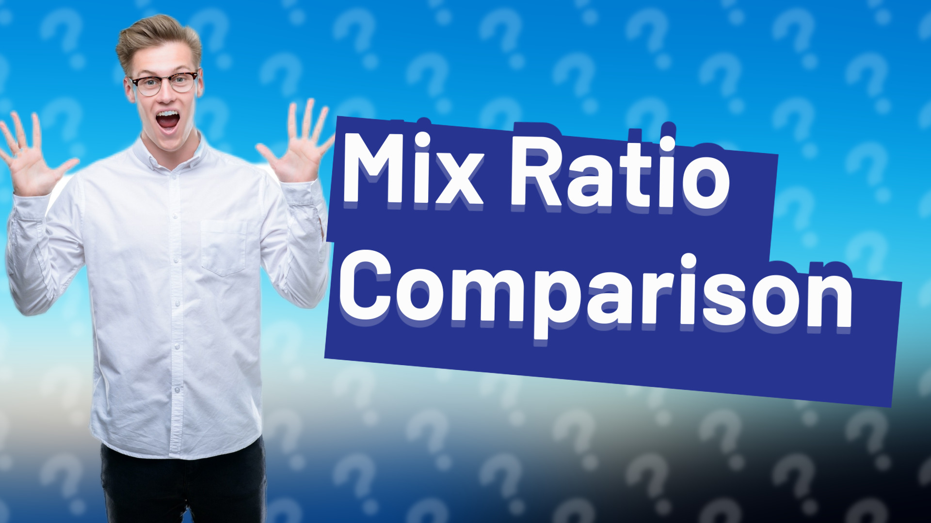 Mix Ratio Comparison