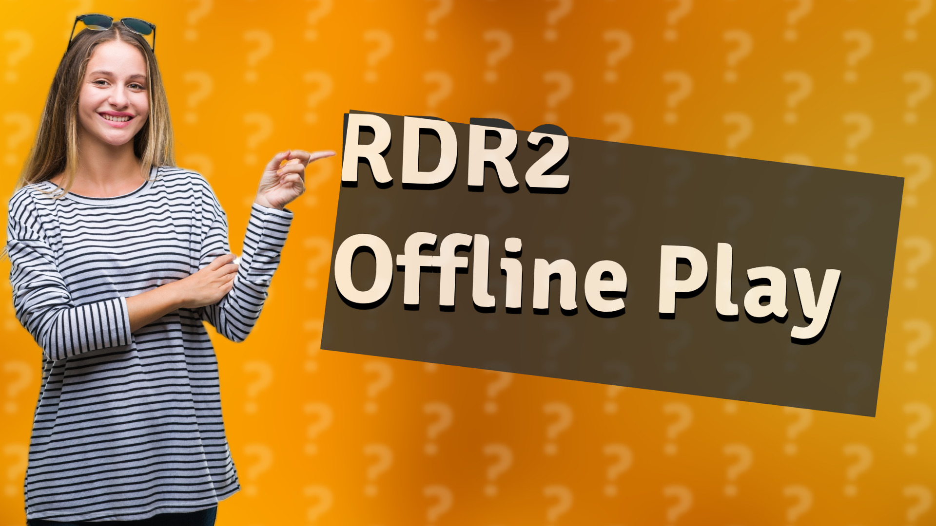 RDR2 Offline Play