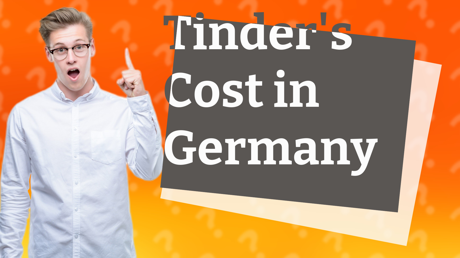 Tinder's Cost in Germany