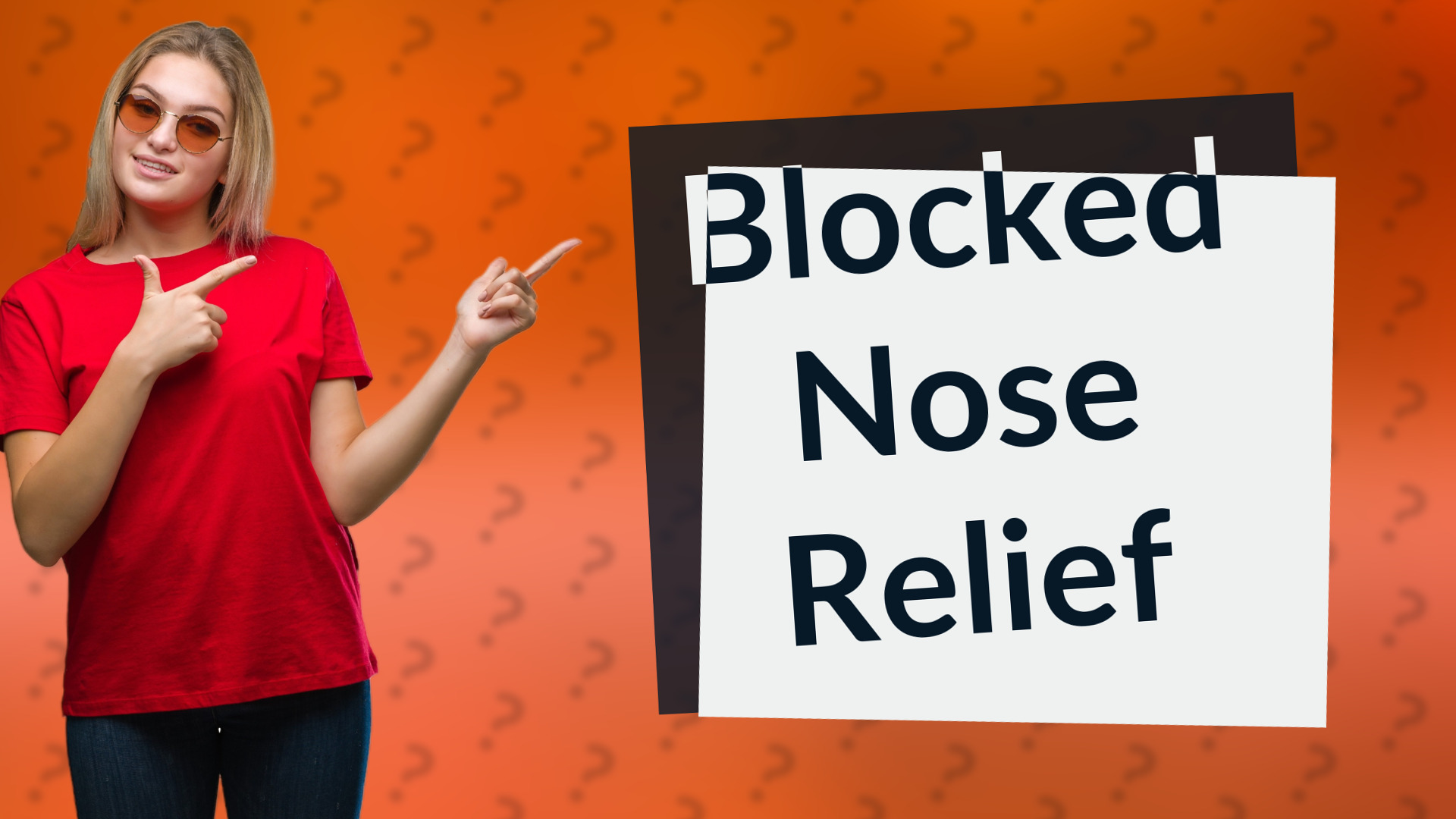 Blocked Nose Relief