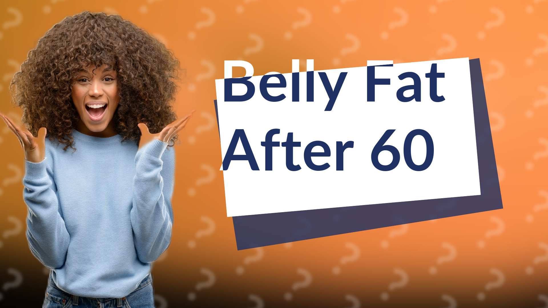 Belly Fat After 60
