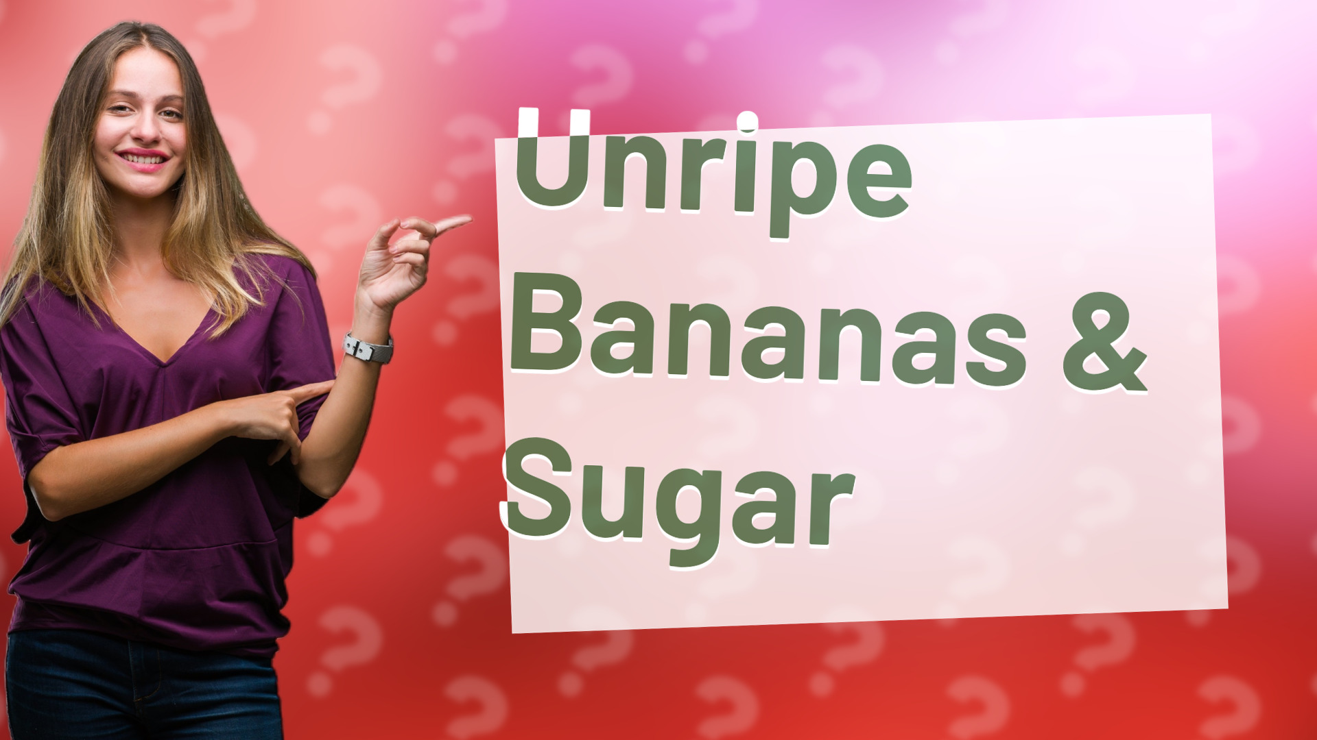 Unripe Bananas & Sugar