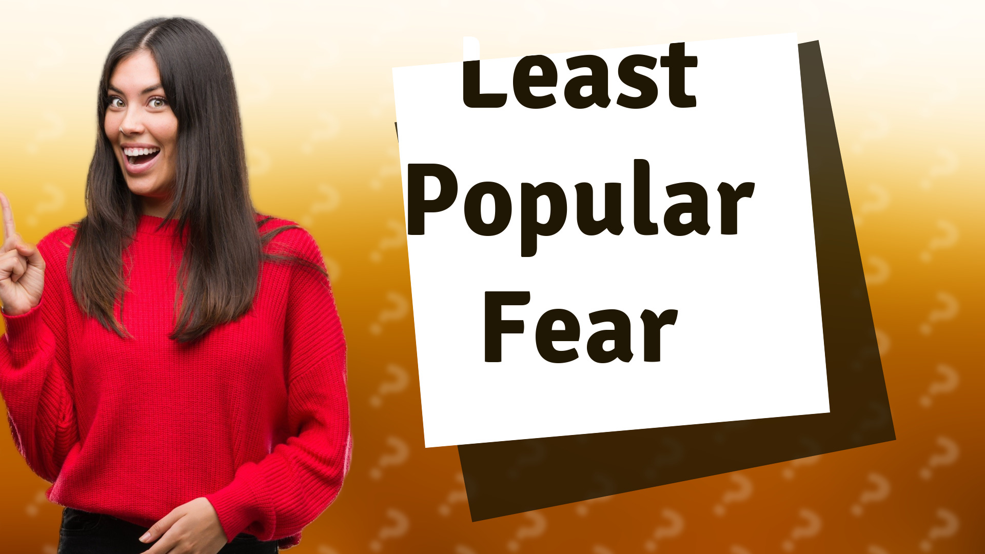 Least Popular Fear