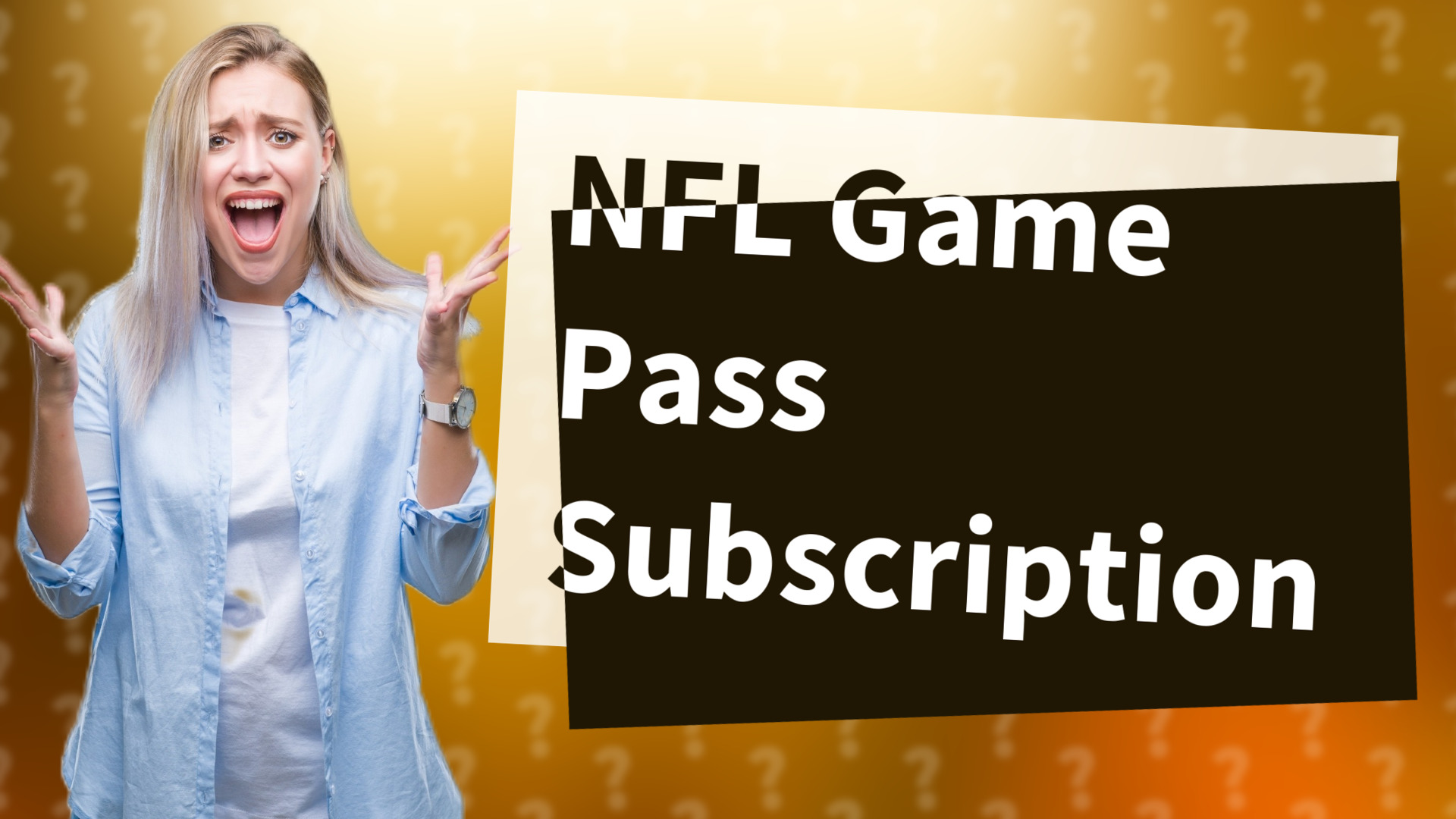 NFL Game Pass Subscription