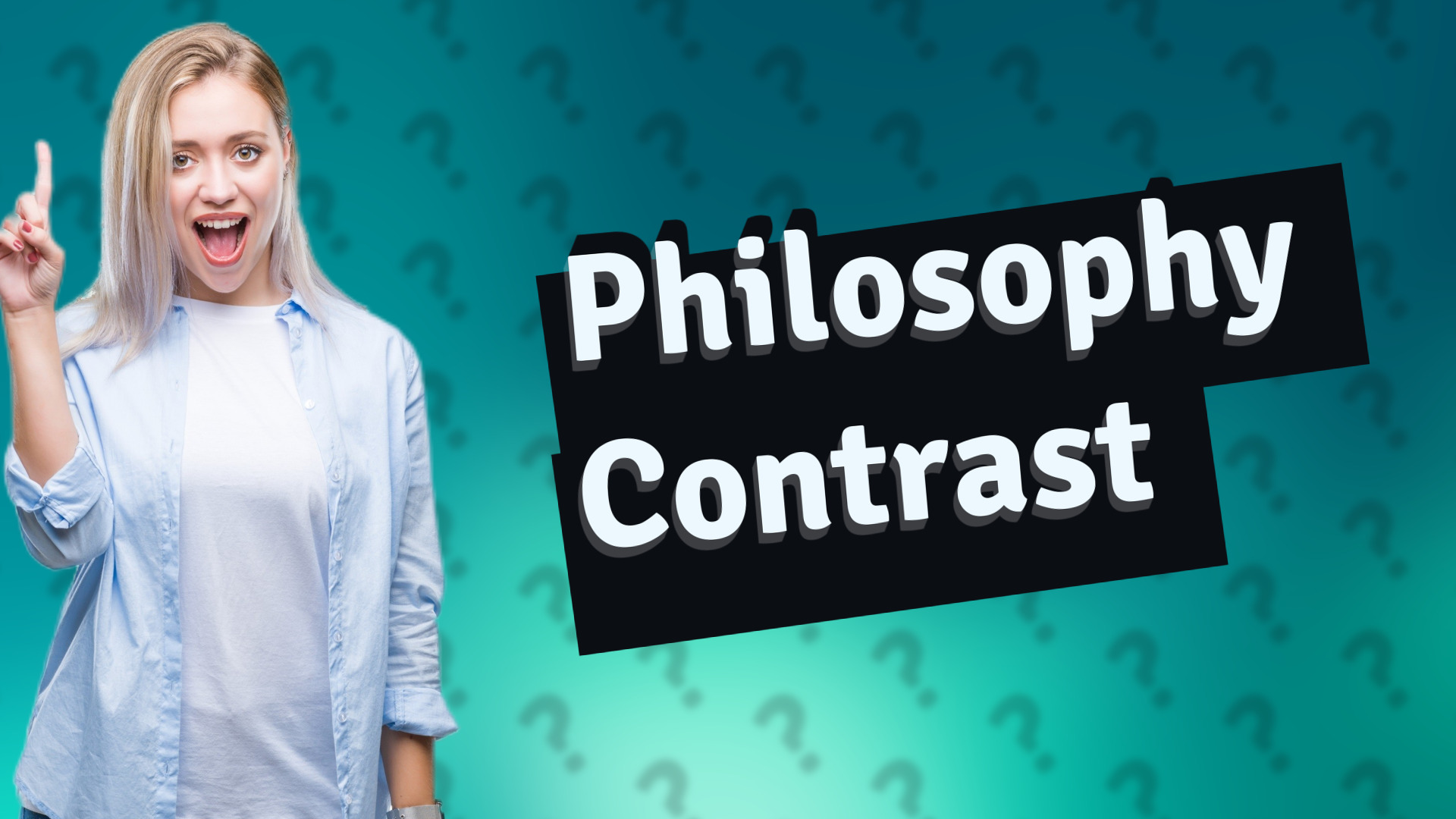 Philosophy Contrast