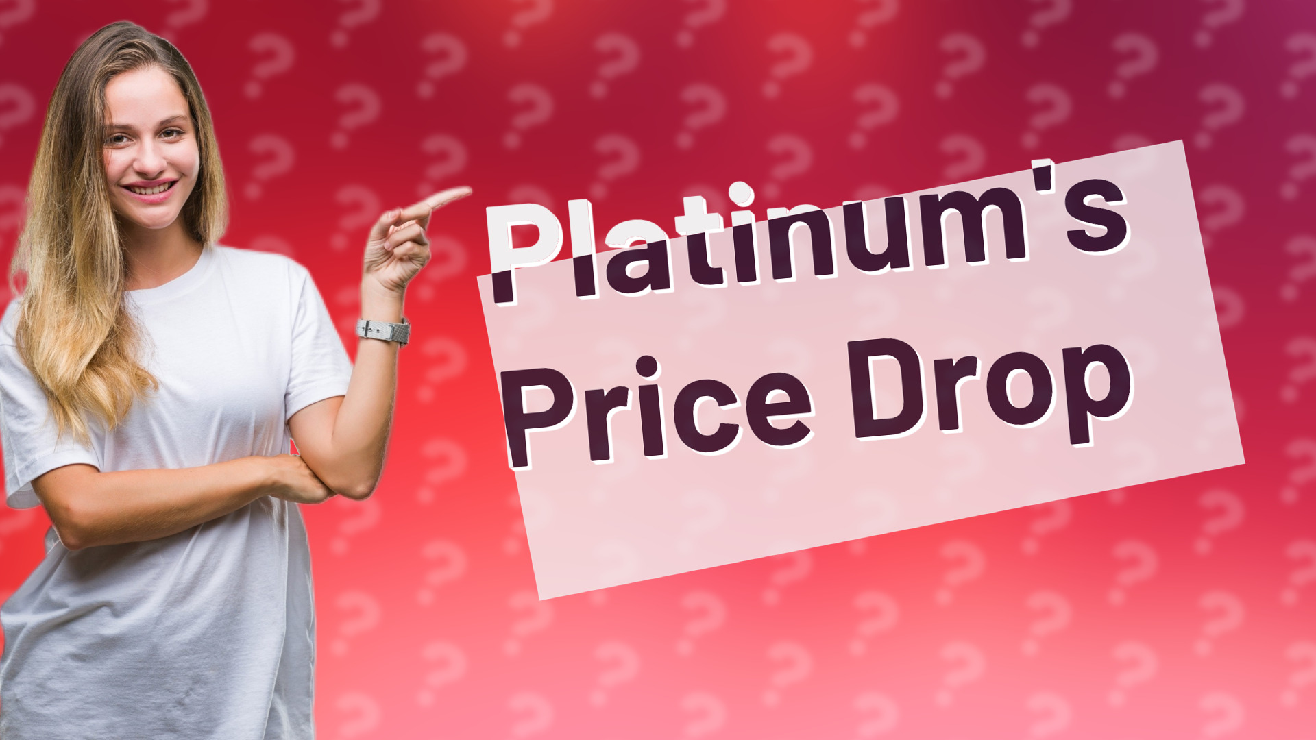 Platinum's Price Drop