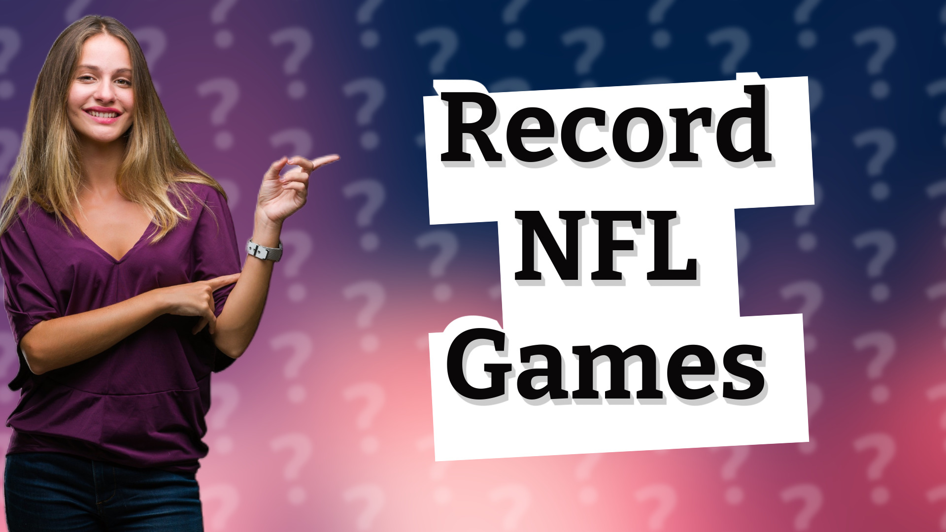 Record NFL Games
