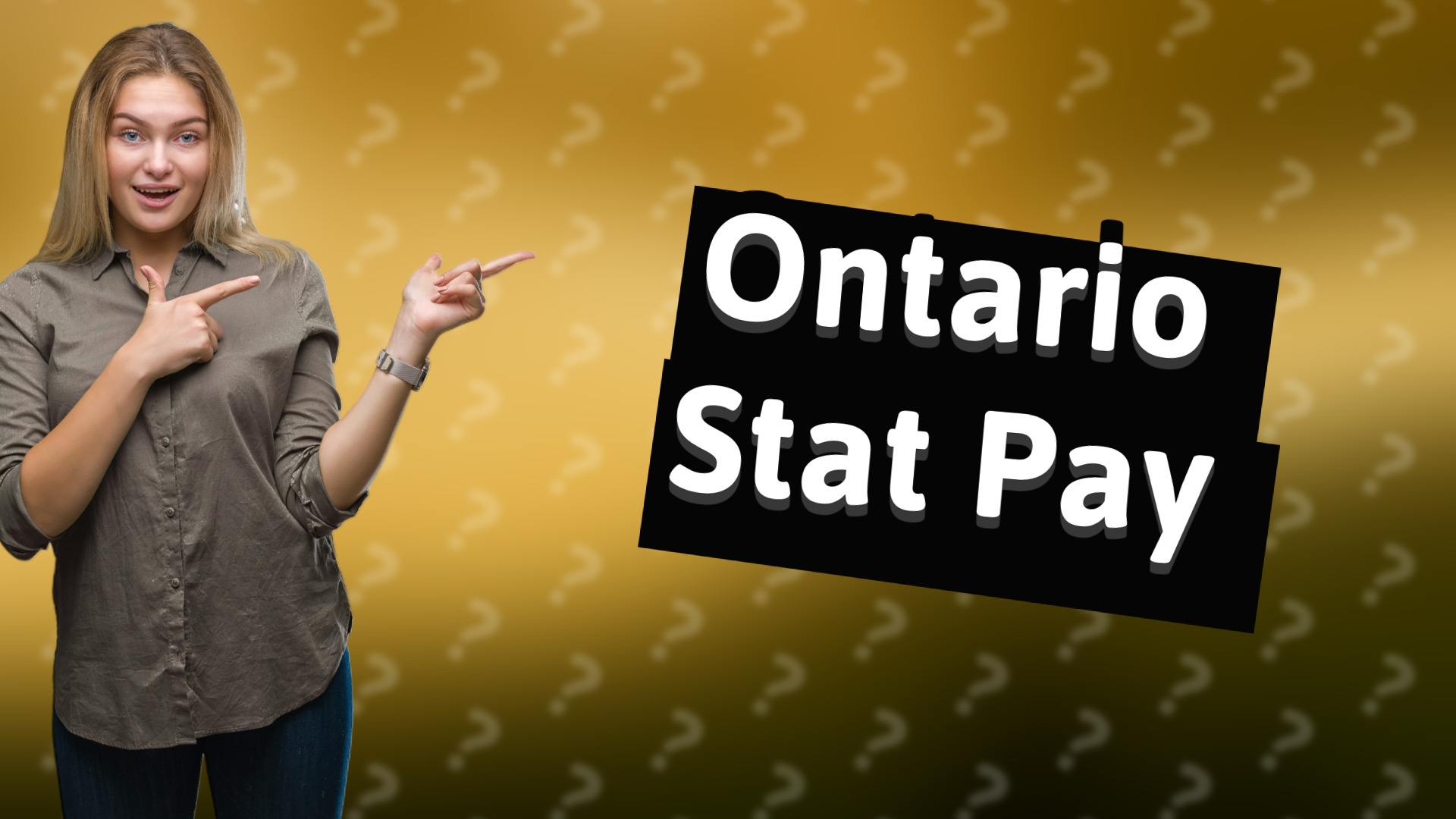 Ontario Stat Pay