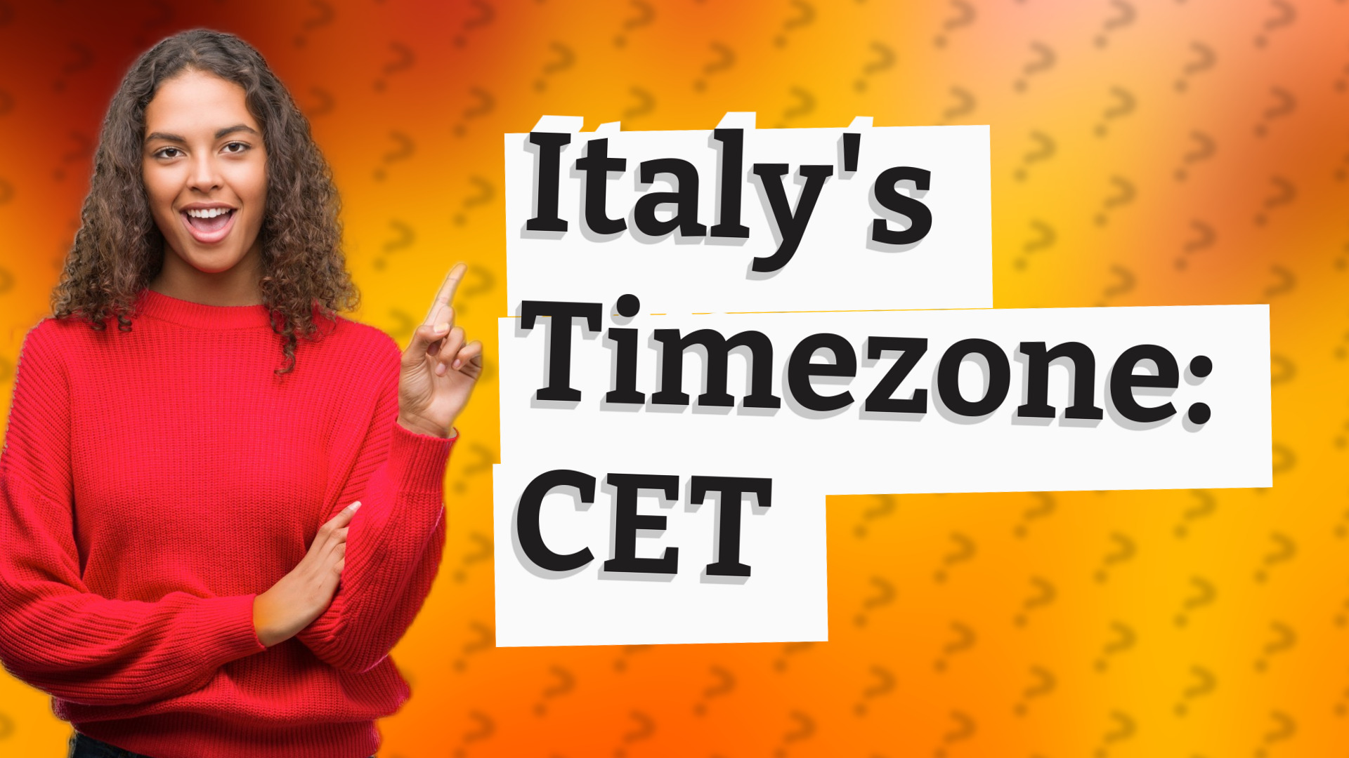 Italy's Timezone: CET