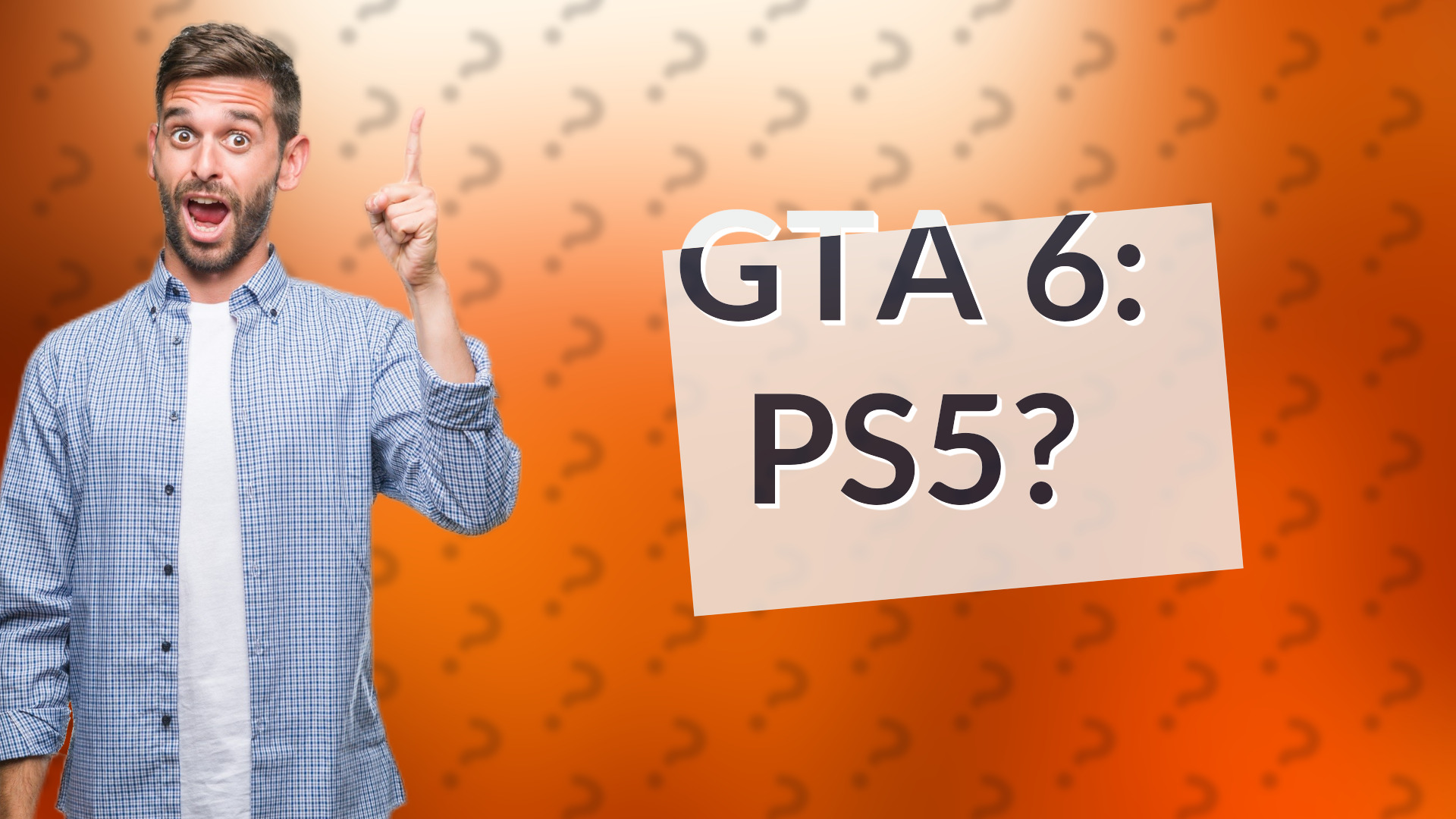 GTA 6: PS5?