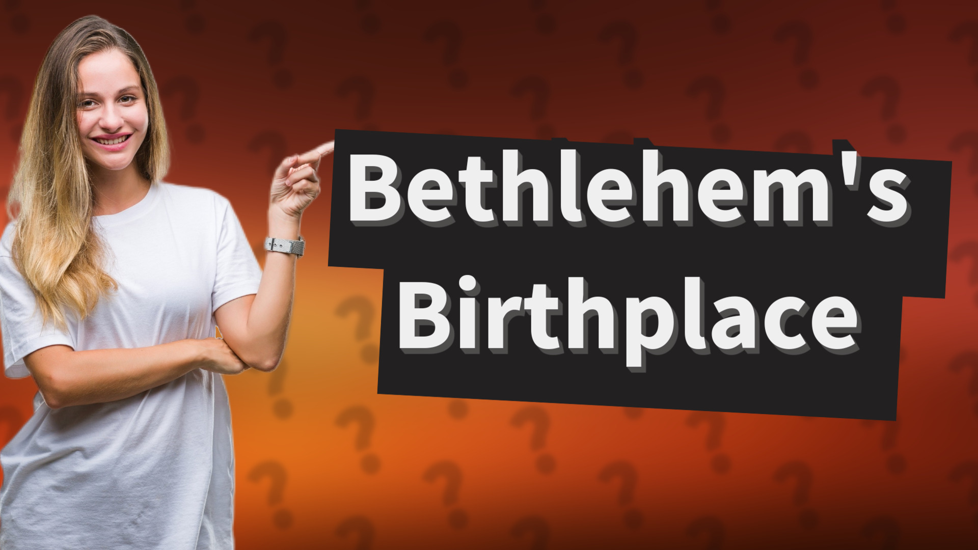 Bethlehem's Birthplace