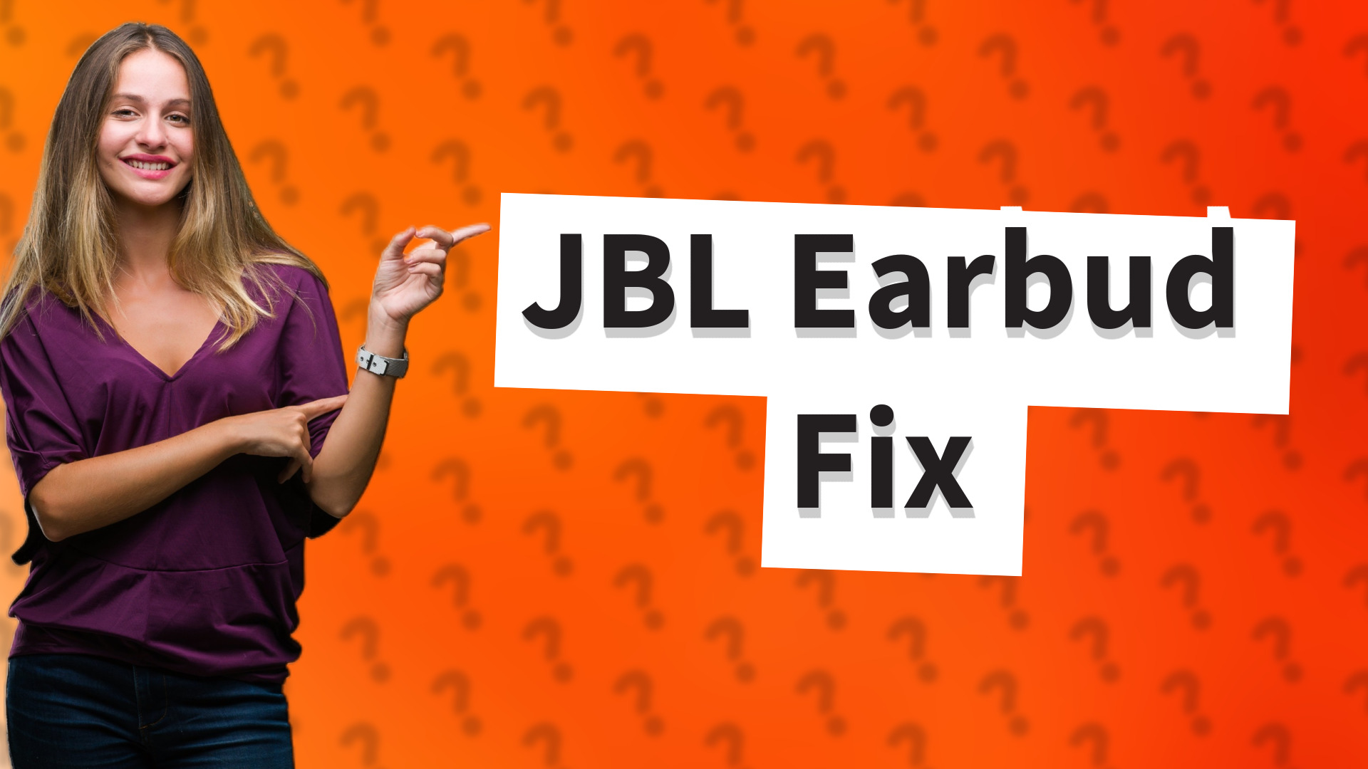 JBL Earbud Fix