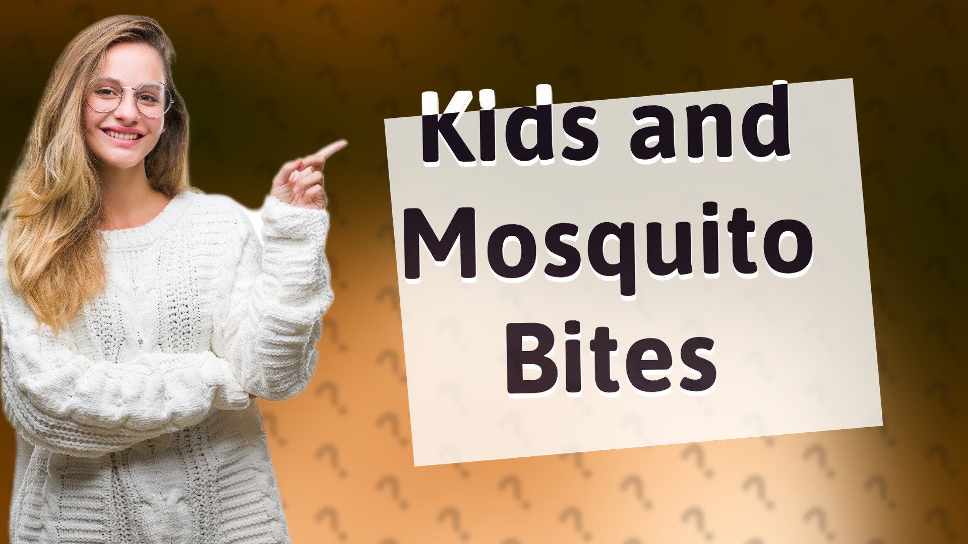 Kids and Mosquito Bites