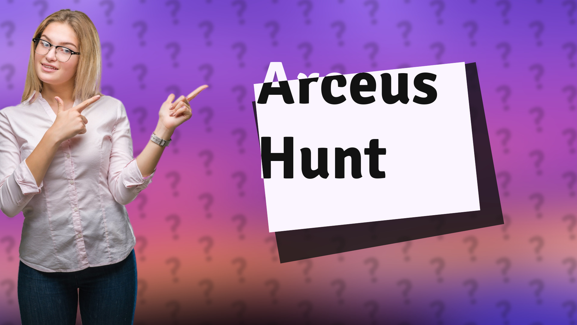 Arceus Hunt