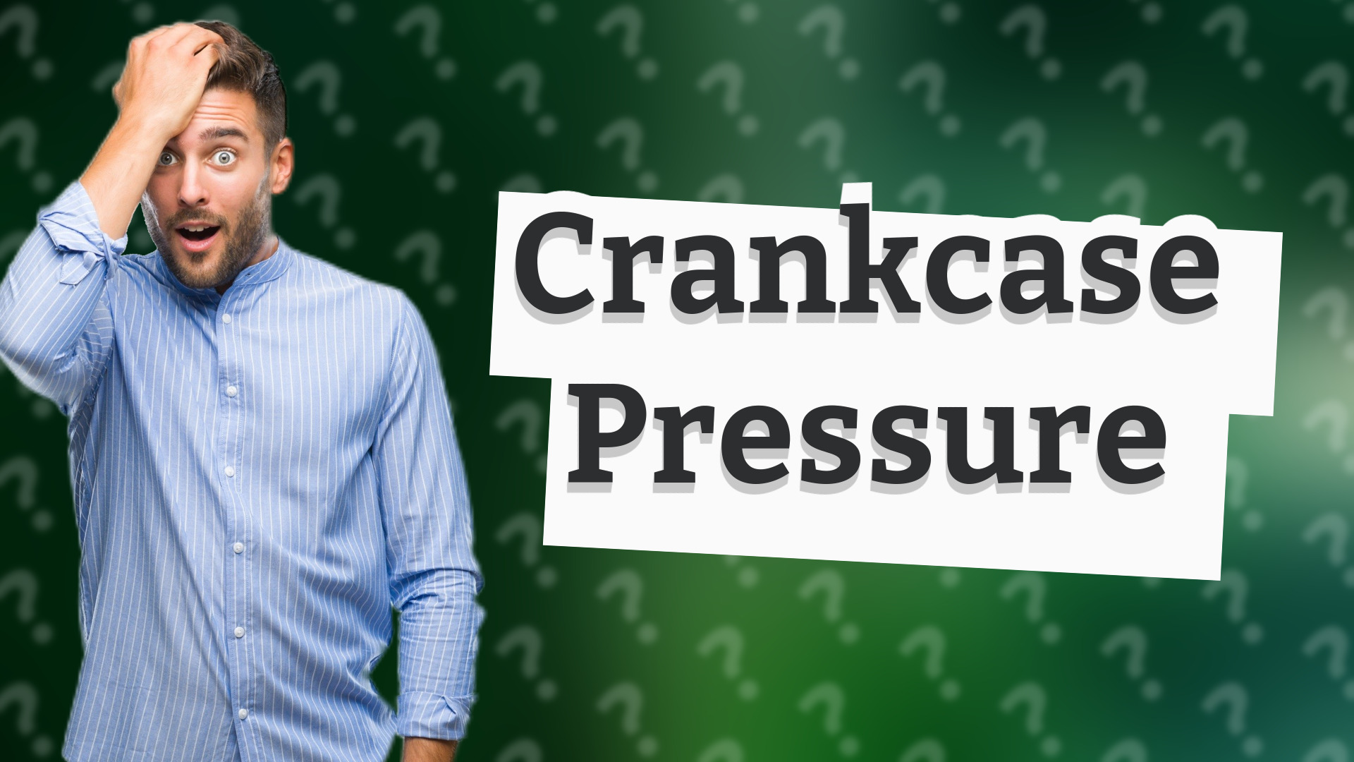 Crankcase Pressure
