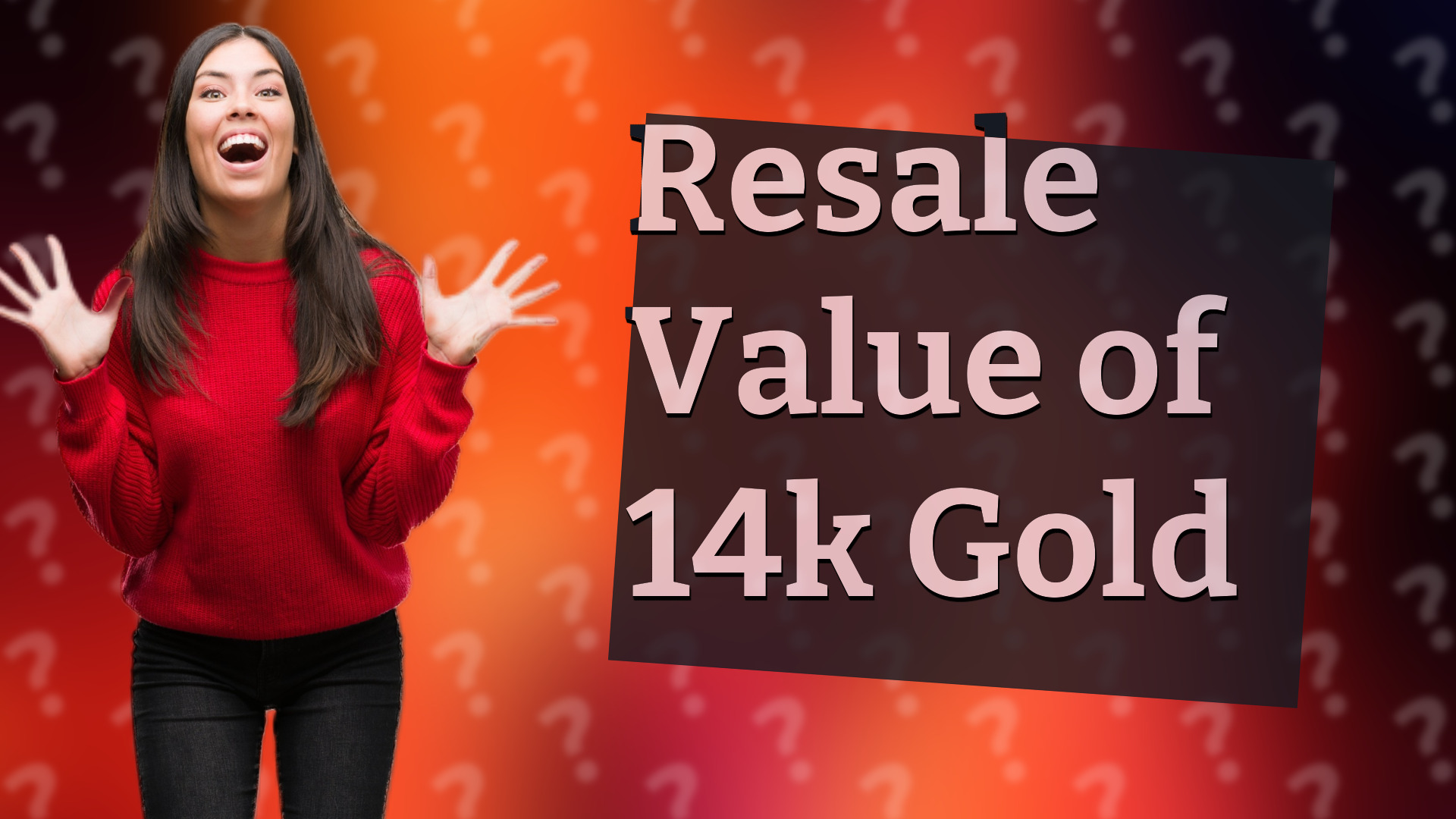 Resale Value of 14k Gold
