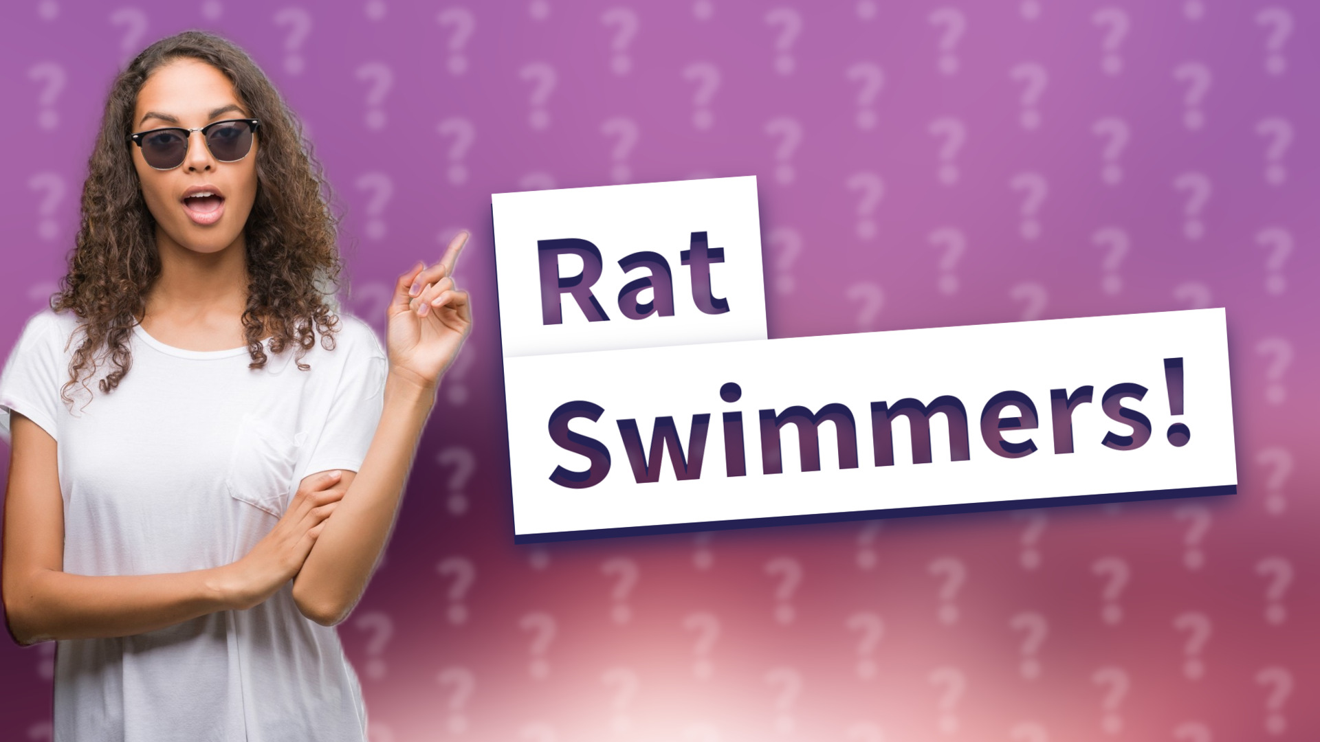 Rat Swimmers!